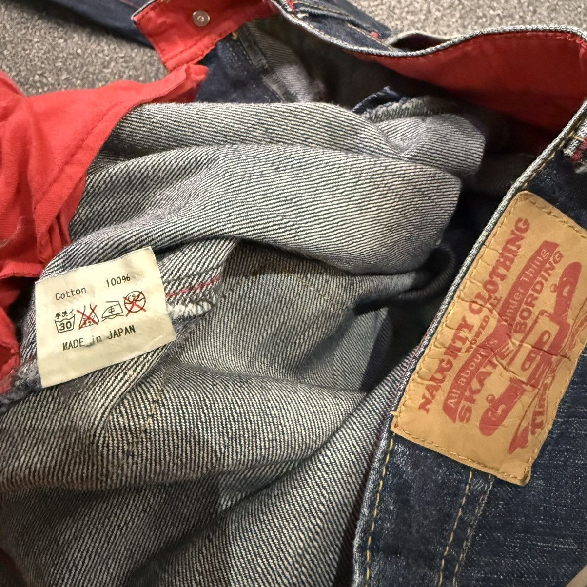 Seditionaries Y2K Japanese Streetwear Naughty Skateboard Denim Size US 32 / EU 48 - 13 Thumbnail
