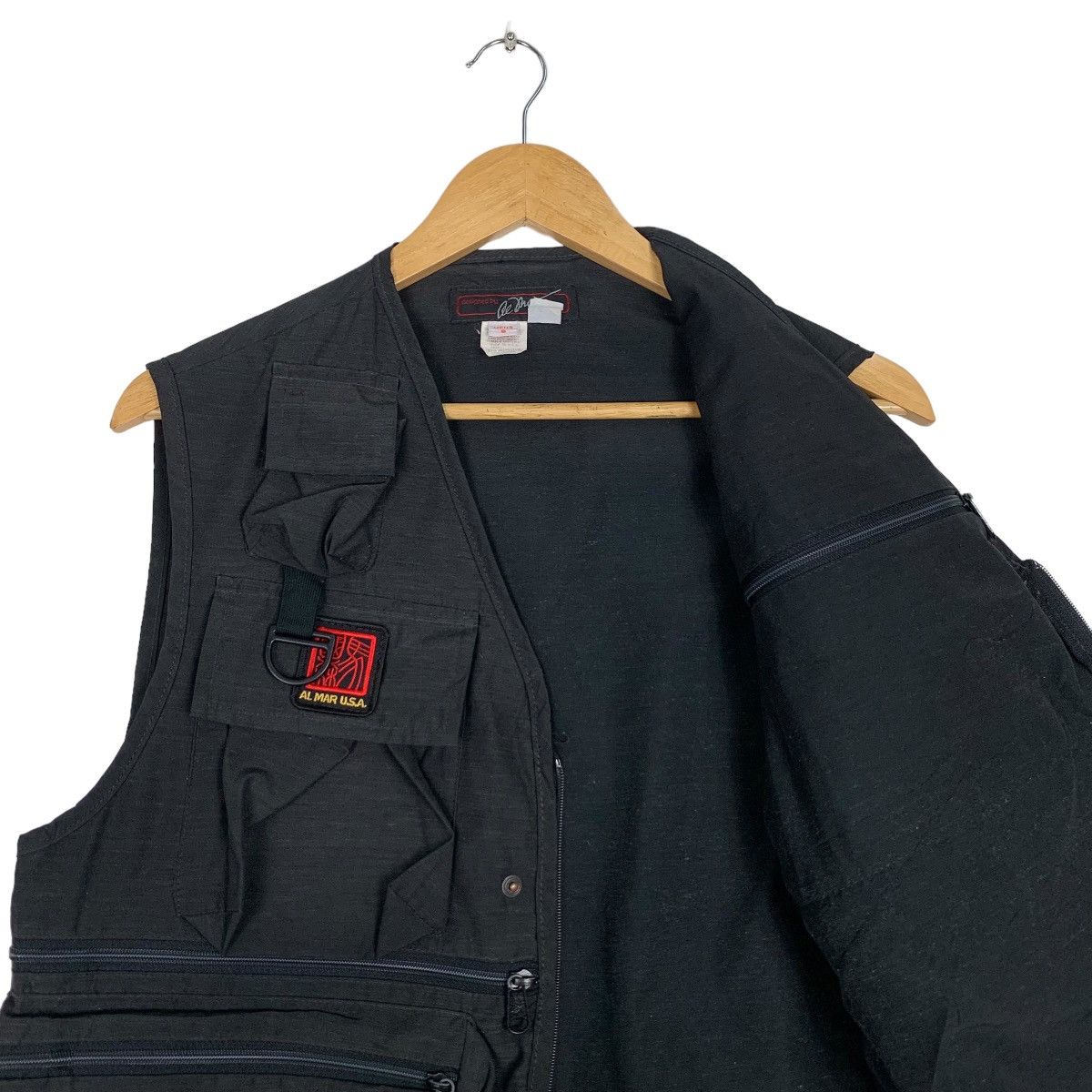 Vintage AL MAR USA Hunting Tactical Utility Vest #1037-C47 Size US S / EU 44-46 / 1 - 10 Thumbnail