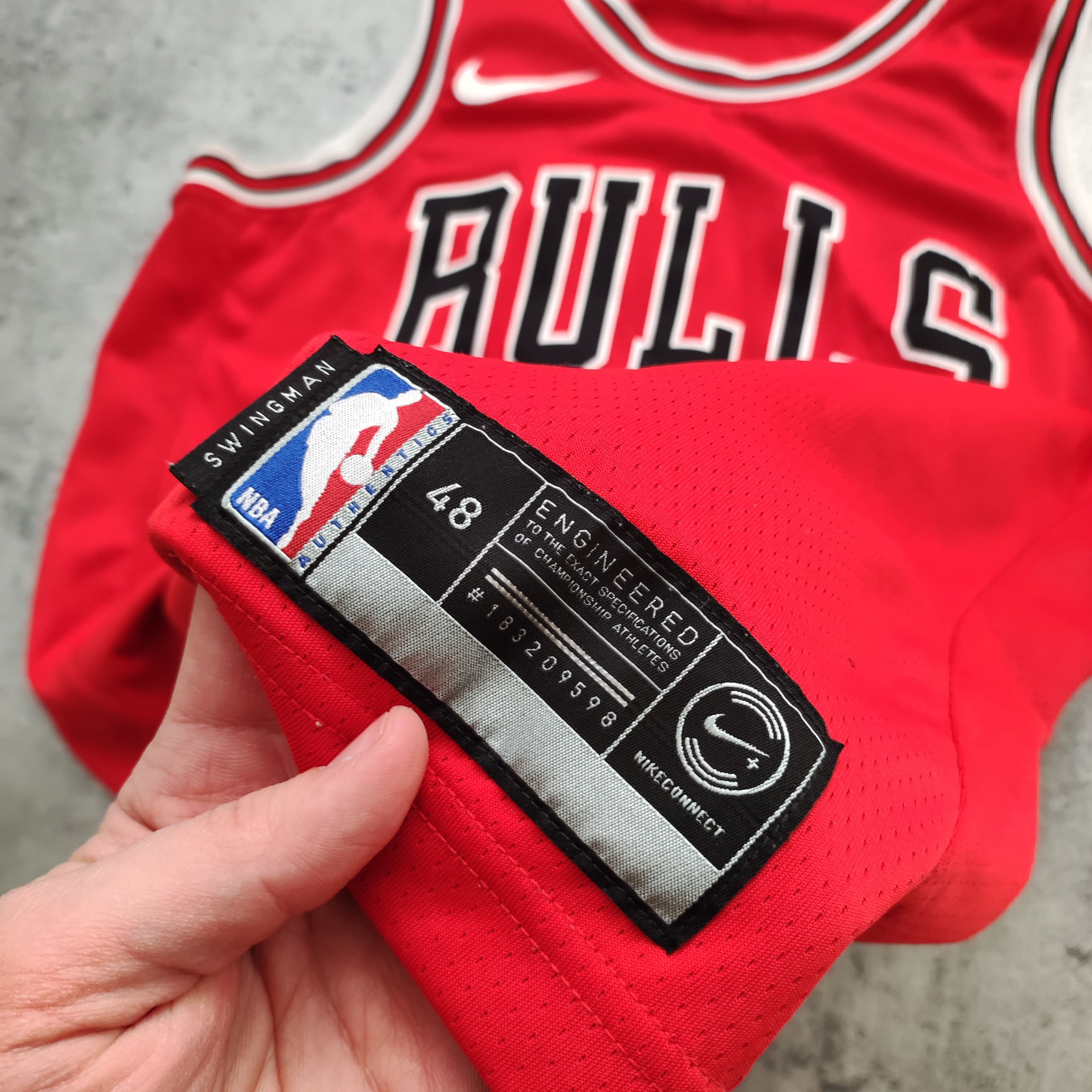 NBA × Nike RARE Nike x NBA Basketball Chicago Bulls #8 Lavine Jersey Size US L / EU 52-54 / 3 - 5 Thumbnail
