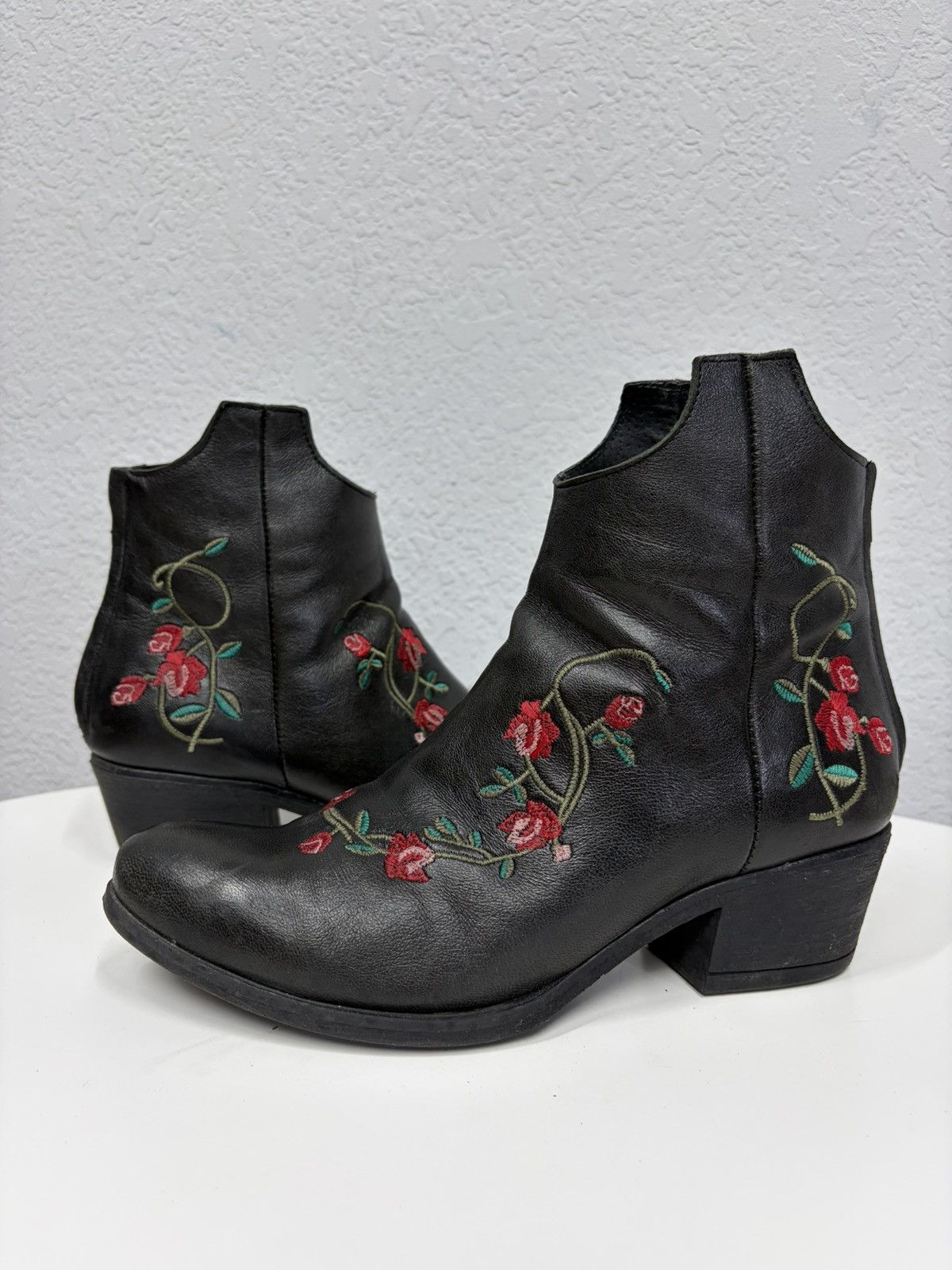 If Six Was Nine Vintage Italian AS 98 Rick Owens Style Leather Biker Boots Size US 8 / EU 41 - 7 Thumbnail