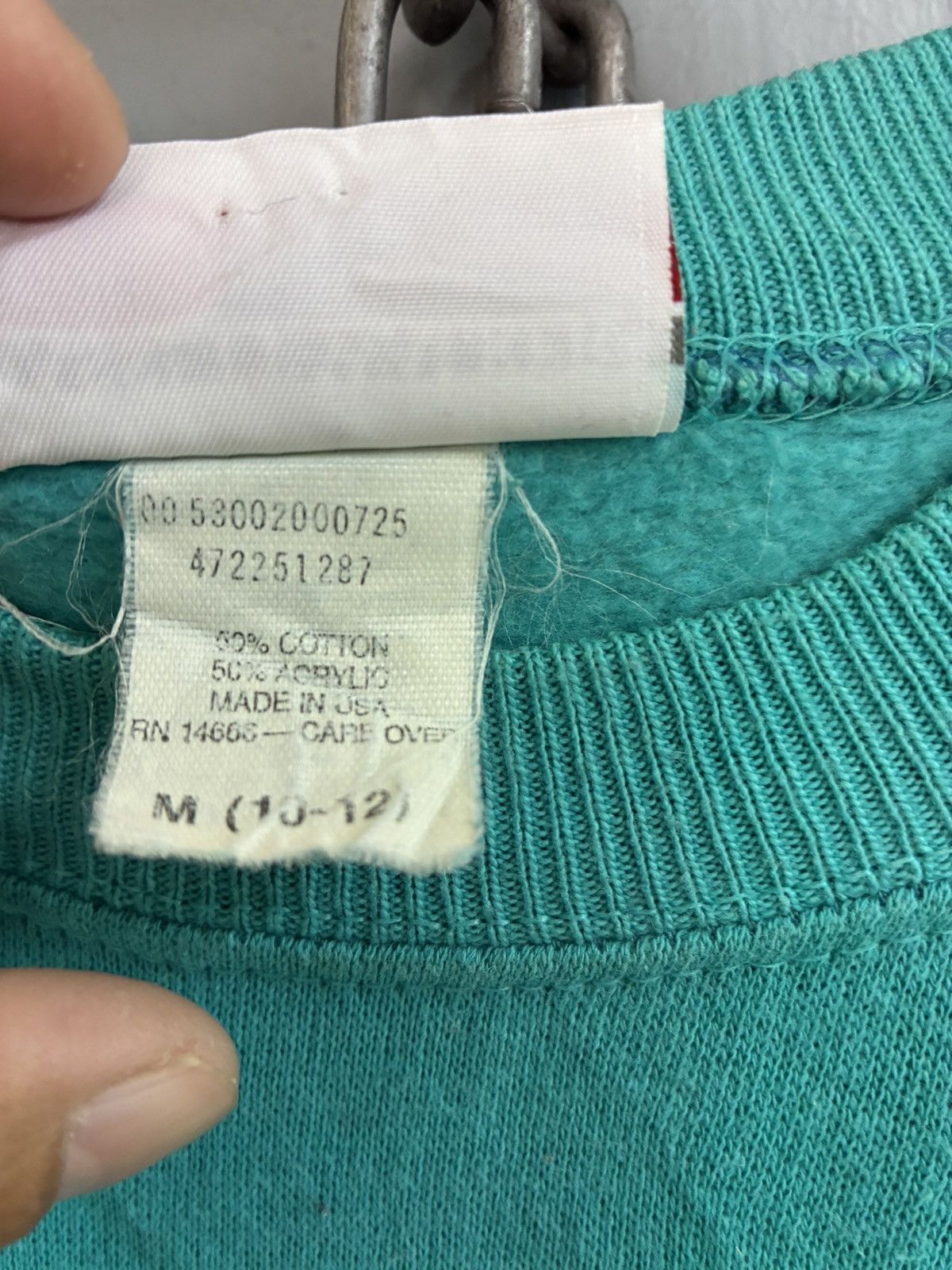 Vintage Vintage 80s plain sweatshirt Size US M / EU 48-50 / 2 - 6 Thumbnail