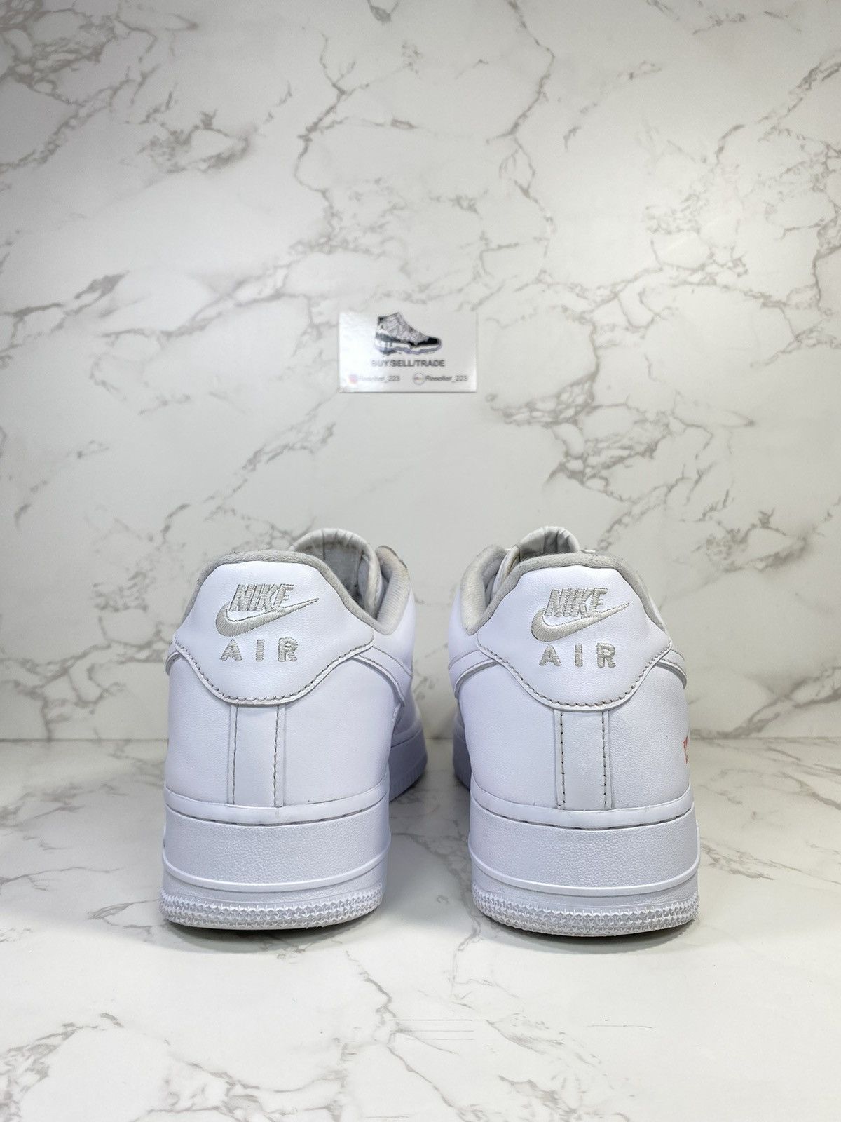 Nike × Supreme Supreme x Air Force 1 Low 'Box Logo - White' Size US 9 / EU 42 - 6 Thumbnail