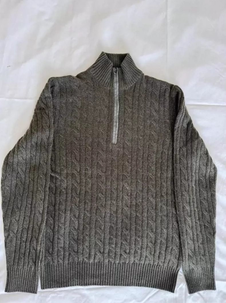 Loro Piana LORO PIANA Men's cashmere sweater Size US L / EU 52-54 / 3 - 2 Thumbnail