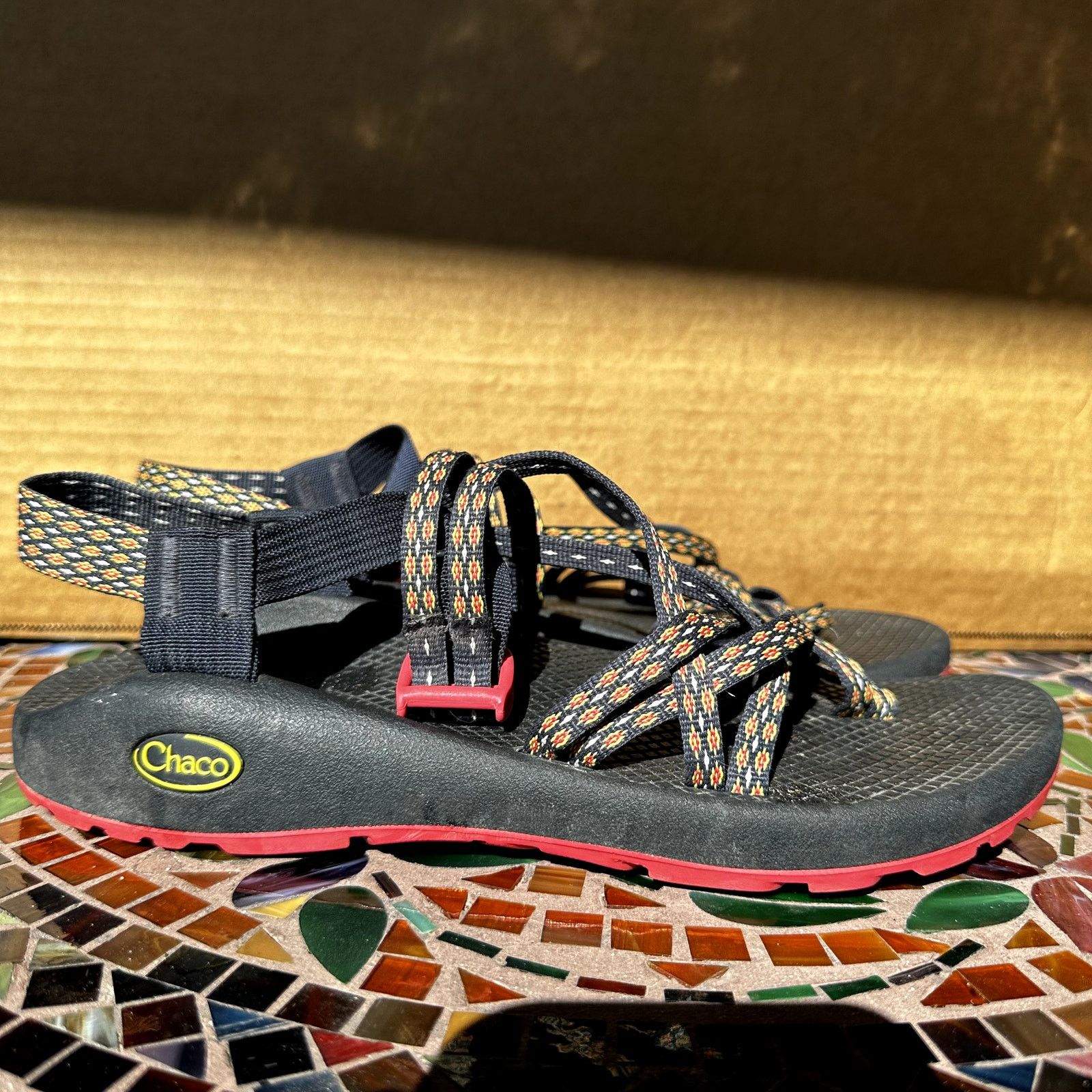 Chaco Chaco ZX/2 Sandals Waterproof Adjustable Chacogrip Red 10 Size US 10 / IT 40 - 2 Thumbnail