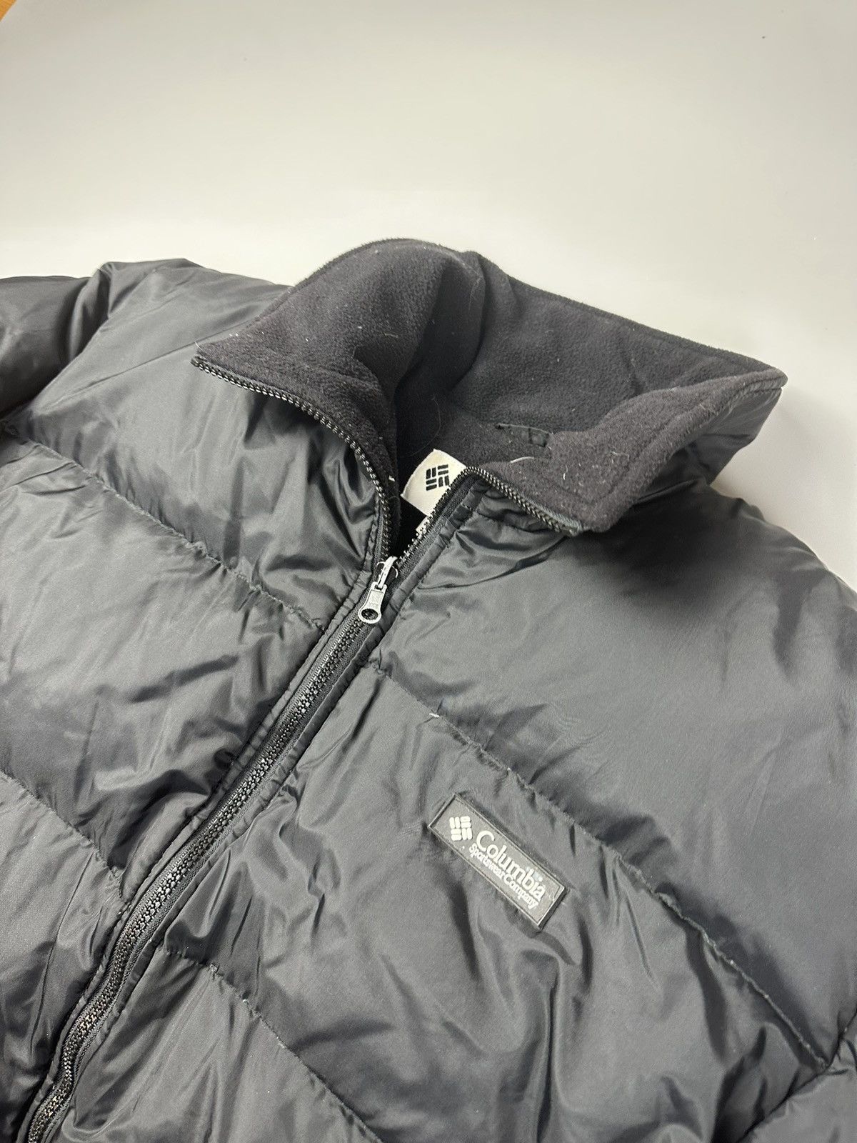 Columbia Columbia Vintage Black Puffer Down Jaket Size US L / EU 52-54 / 3 - 3 Thumbnail