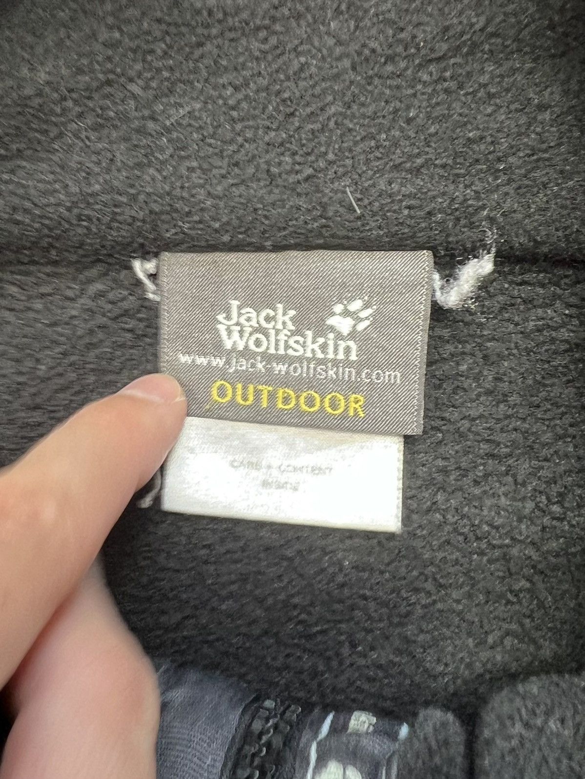 Jack Wolfskin Fleece Jack Wolfskin black logo zipped Size US XL / EU 56 / 4 - 3 Thumbnail