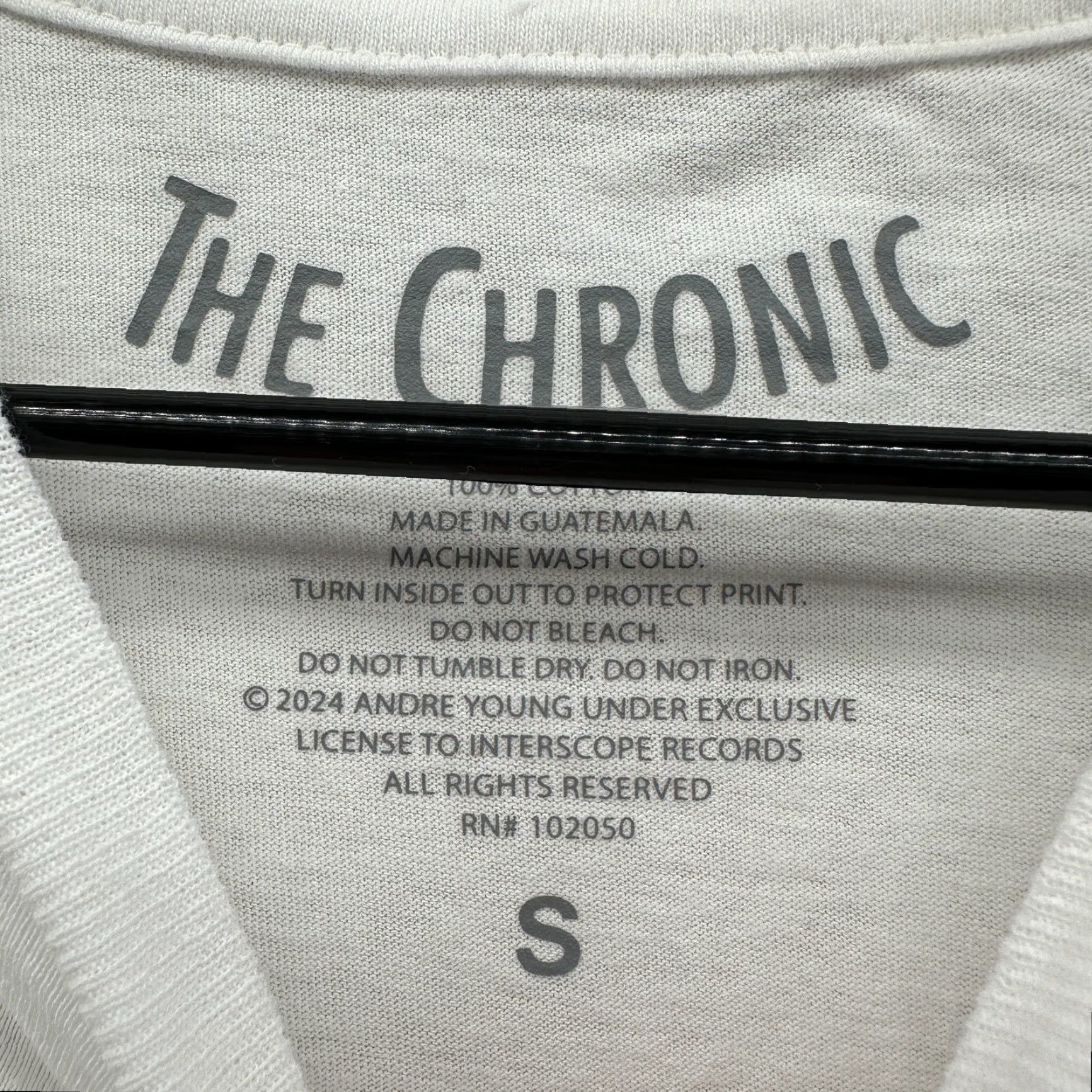 Vintage The Chronic Dr Dre T-Shirt White Men's Small Short Sleeve Crew Neck Pullover Size US S / EU 44-46 / 1 - 5 Thumbnail