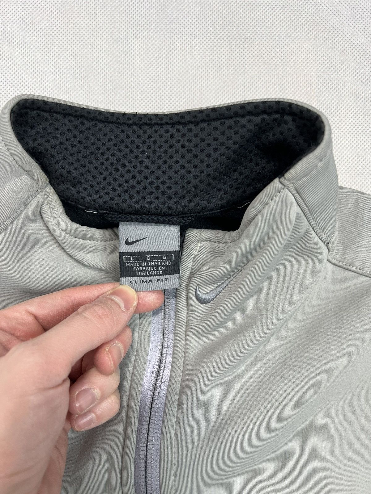 Nike × Vintage Jacket Vest Nike clima fit vintage logo swoosh Size US L / EU 52-54 / 3 - 2 Thumbnail