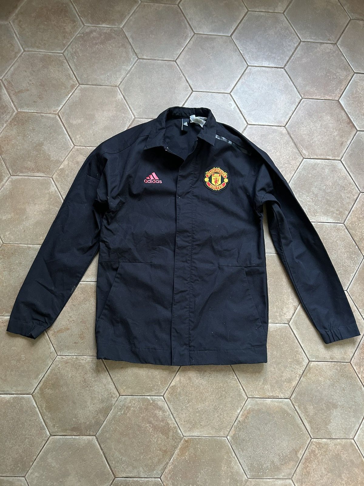 Adidas Manchester United Adidas Jacket Size US S / EU 44-46 / 1 - 1 Thumbnail