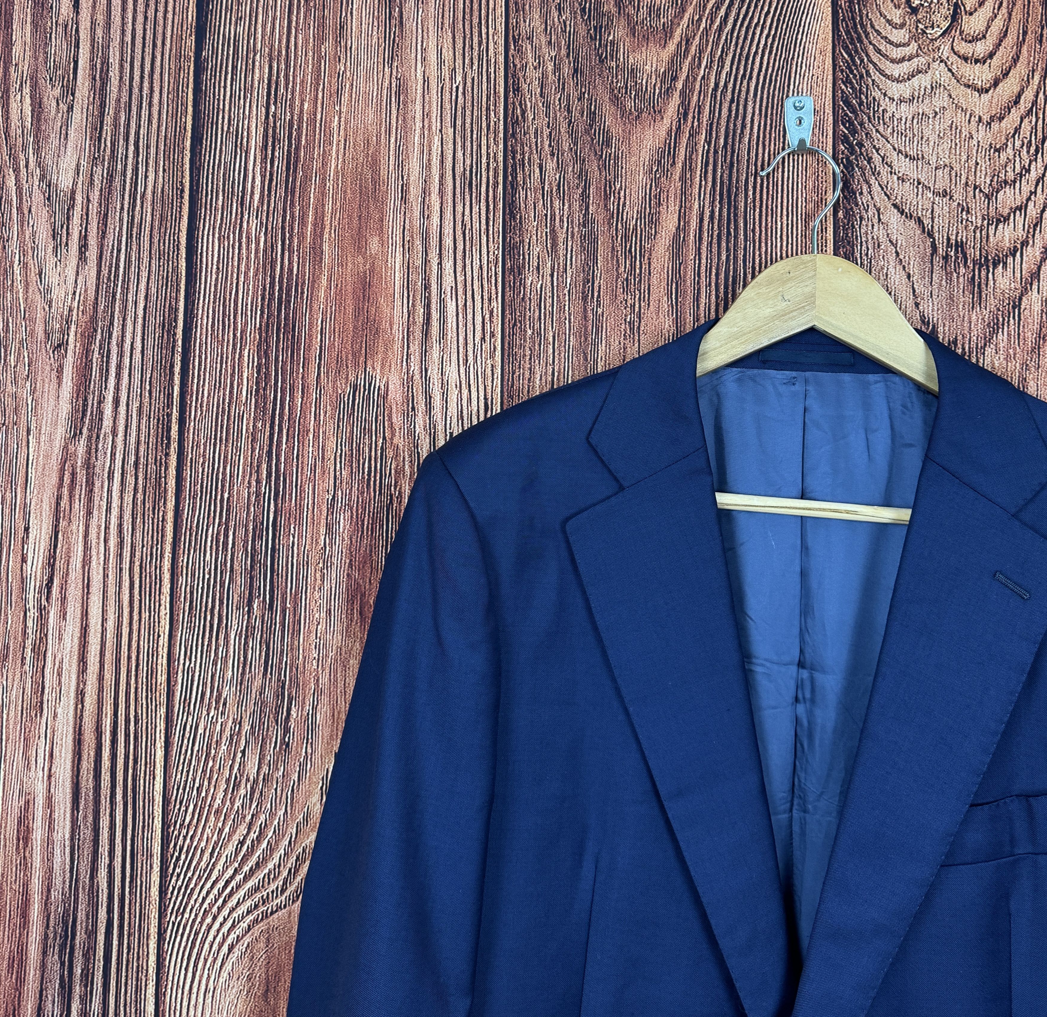 Suitsupply Suitsupply Wool Vitale Barberis Canonico Blazer IT 52 US 42 Size 42R - 3 Thumbnail