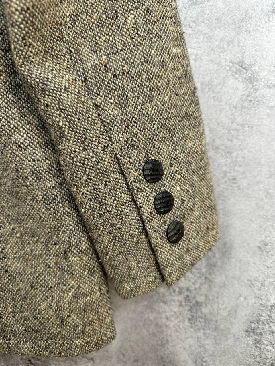Yves Saint Laurent Yves Saint Laurent Rive Gauche 70s Wool Tweed Blazer Jacket Size M / US 6-8 / IT 42-44 - 9 Thumbnail