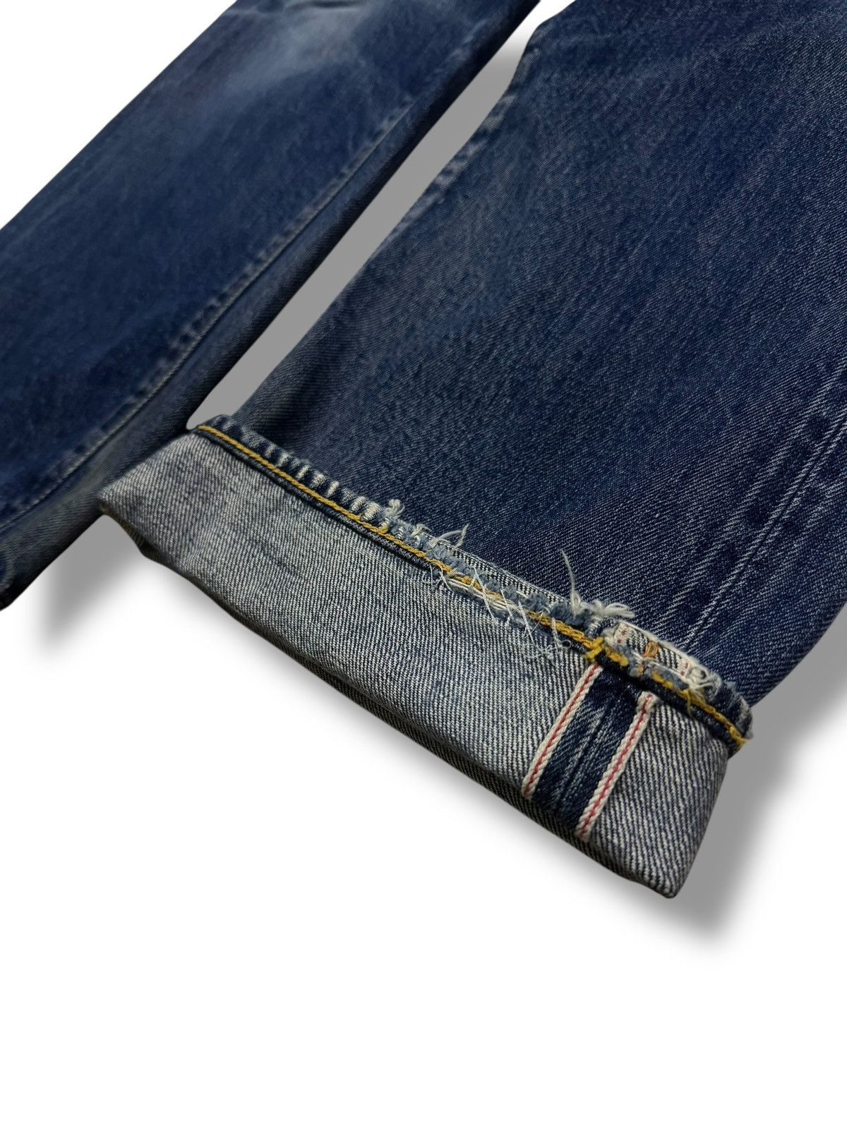 Evisu Vintage 00s Evisu No.2 Lot 2001 Selvedge Japan Denim Jeans Size US 32 / EU 48 - 8 Thumbnail