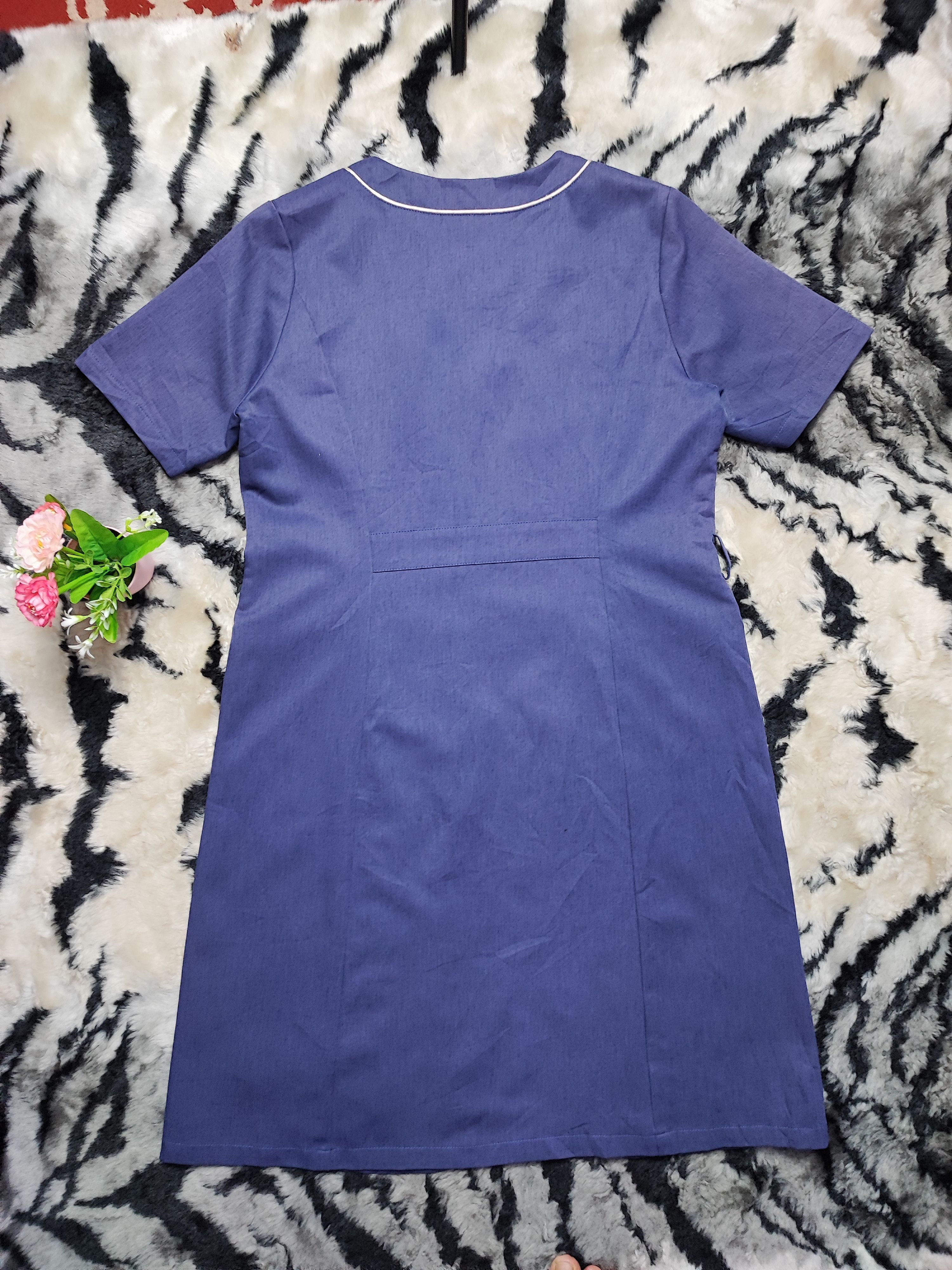 Hanae Mori Vintage Boutique Long Dress Shirt Size XL / US 12-14 / IT 48-50 - 9 Thumbnail