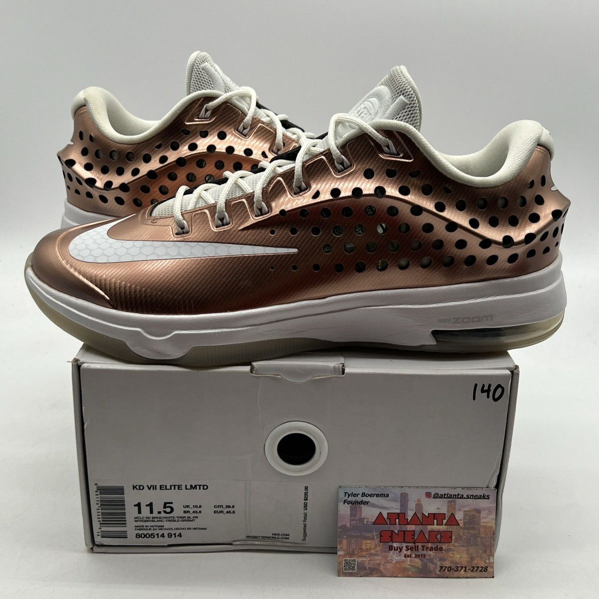 Nike Kd 7 elite eybl Size US 11.5 / EU 44-45 - 1 Thumbnail