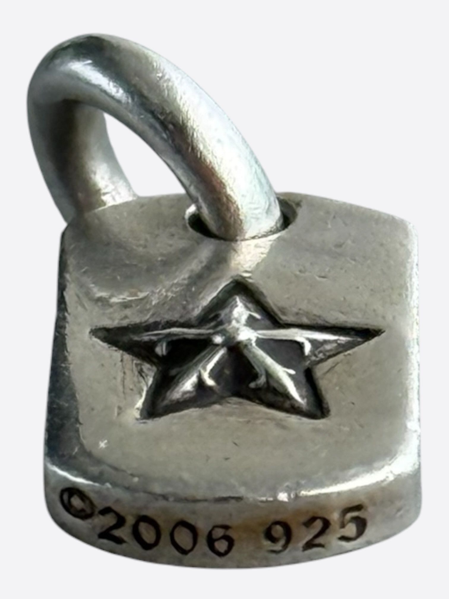 Chrome Hearts Chrome Hearts Silver Tiny Star Dog Tag Pendant Size ONE SIZE - 3 Thumbnail