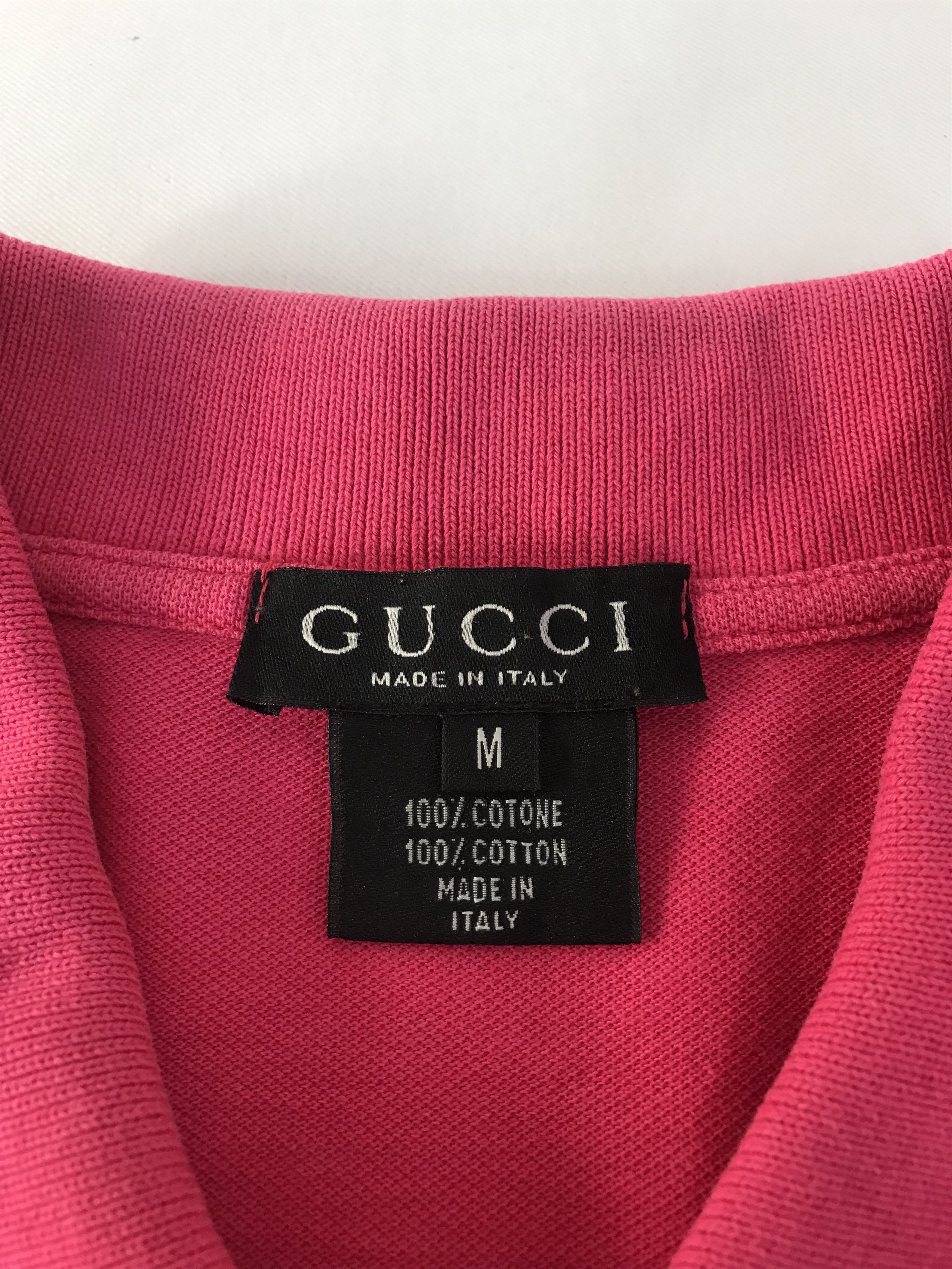 Gucci Gucci Plain Emboidery Logo Longsleeve Polo Tee Size US L / EU 52-54 / 3 - 5 Thumbnail