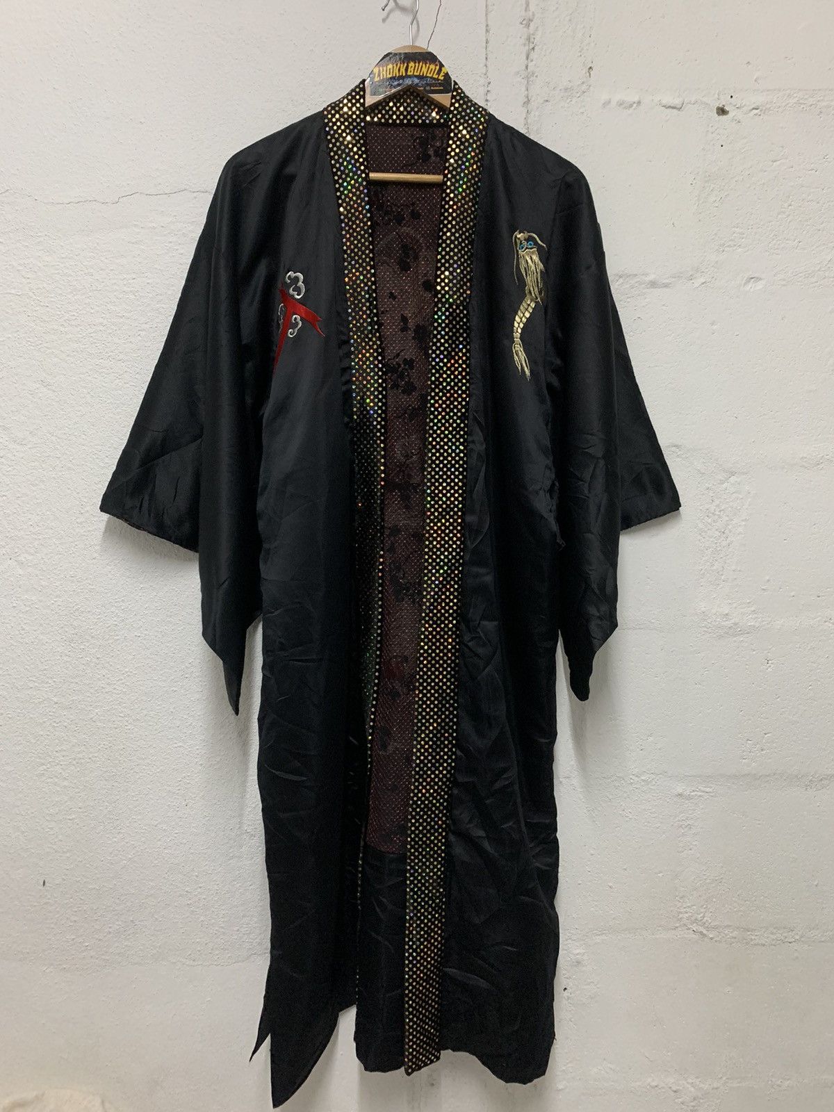 Japanese Brand Vintage Kimono Dragon Japanese Traditional Size US XL / EU 56 / 4 - 1 Thumbnail