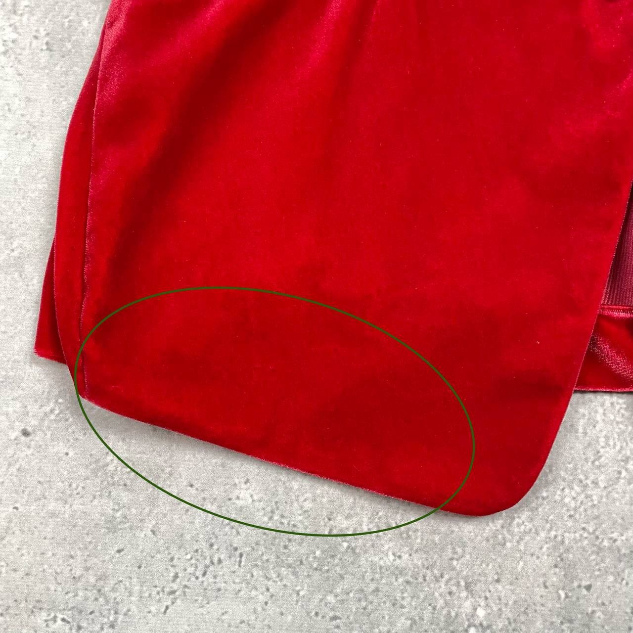Emporio Armani Emporio Armani Two Button Velour Blazer Women’s Red Size 46 Size L / US 10 / IT 46 - 13 Thumbnail
