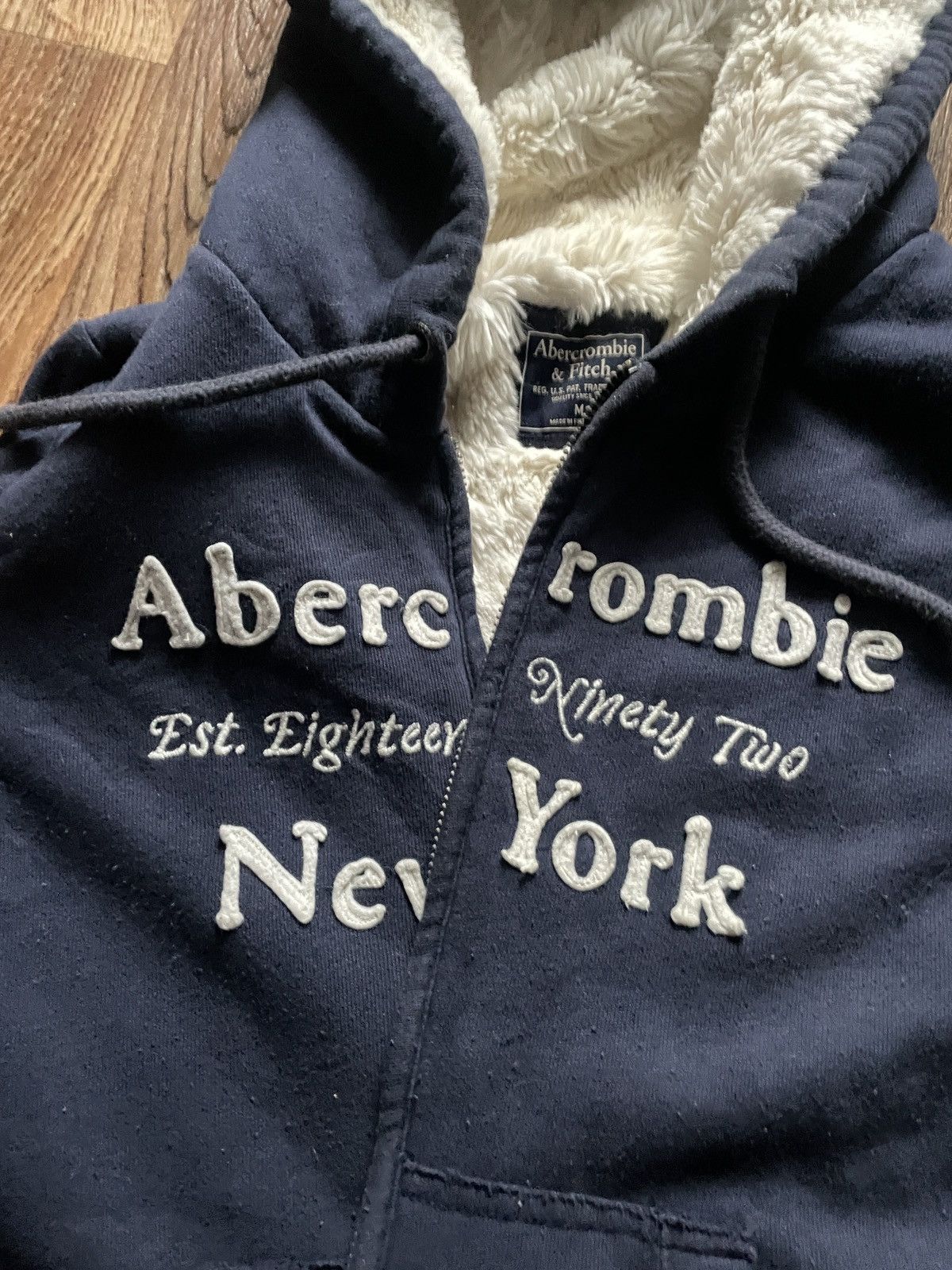 Abercrombie & Fitch Y2K Abercrombie & Fitch Fur Hoodie Lgb Style Size M / US 6-8 / IT 42-44 - 6 Thumbnail