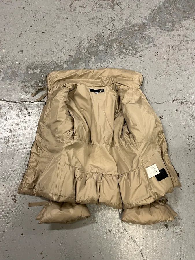 Just Cavalli 2000s Cavalli Harness Bondage Beige Puffer Jacket Size S / US 4 / IT 40 - 10 Thumbnail