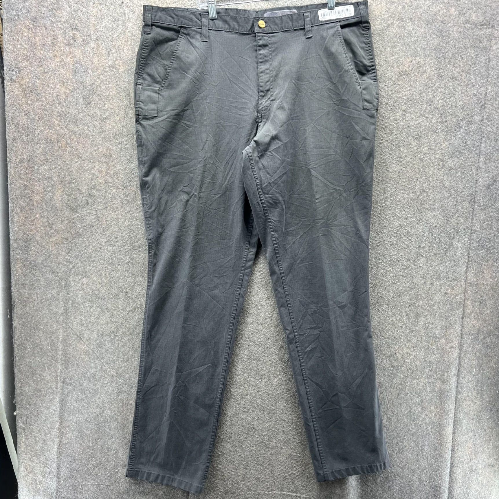 Carhartt Carhartt Pants Mens 42X36 Gray Carpenter Ripstop Workwear Straight Leg Pants Mens Gray Carhartt Workwear 42X36 Mens/Regular/40W 29In Inseam College? Size US 42 / EU 58 - 2 Thumbnail