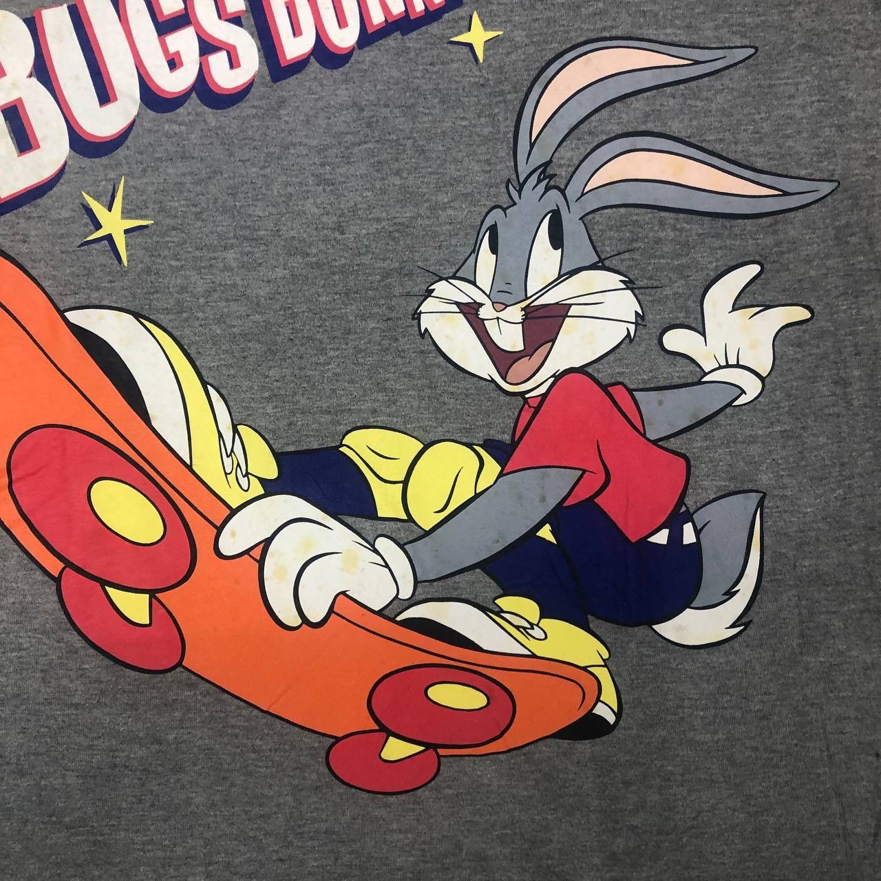 Vintage T543. BUGS BUNNY SKATE TEE Size US L / EU 52-54 / 3 - 4 Thumbnail
