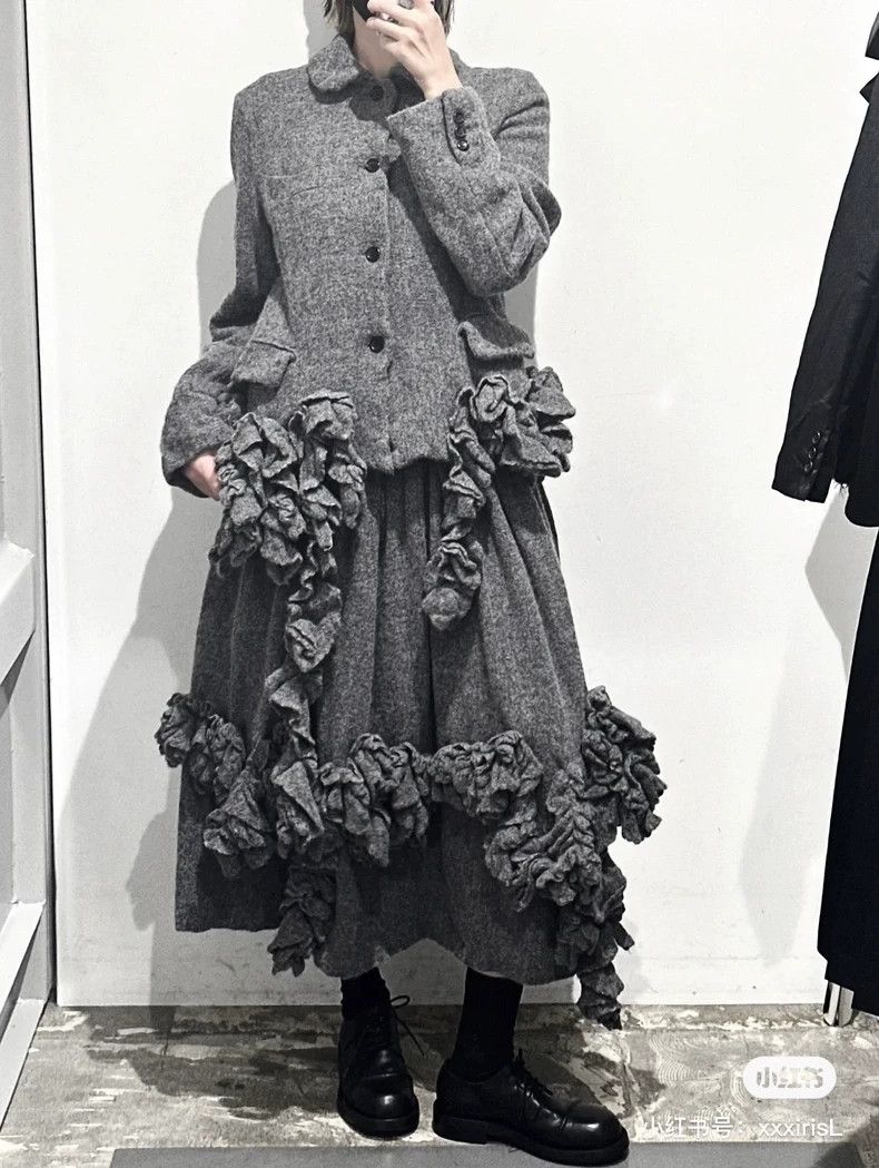 Comme Des Garcons Wool felted coat