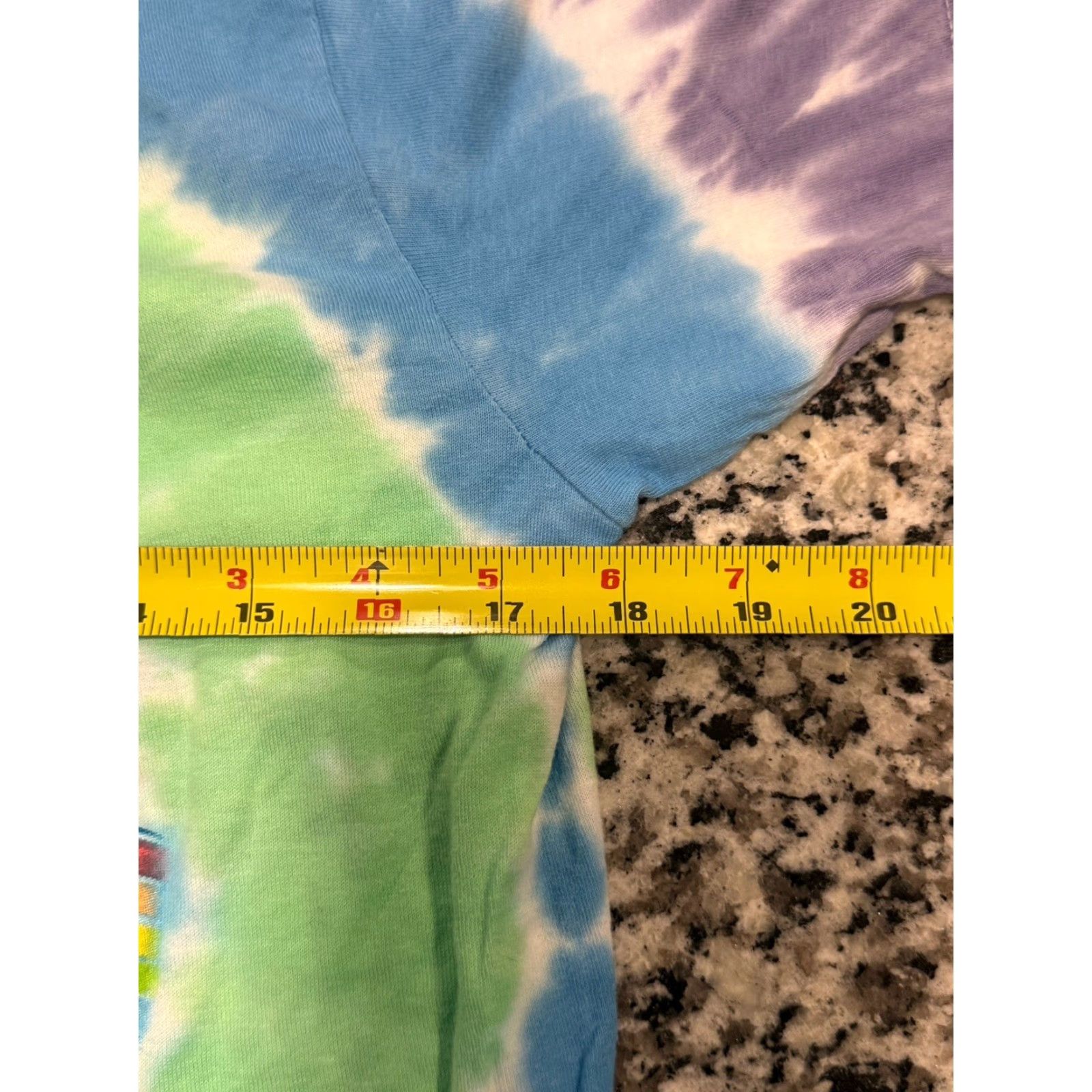 Liquid Blue VINTAGE Pink Floyd Tie-Dye Shirt Blue Green Psychedelic Band Tee Sz S Size US S / EU 44-46 / 1 - 4 Thumbnail