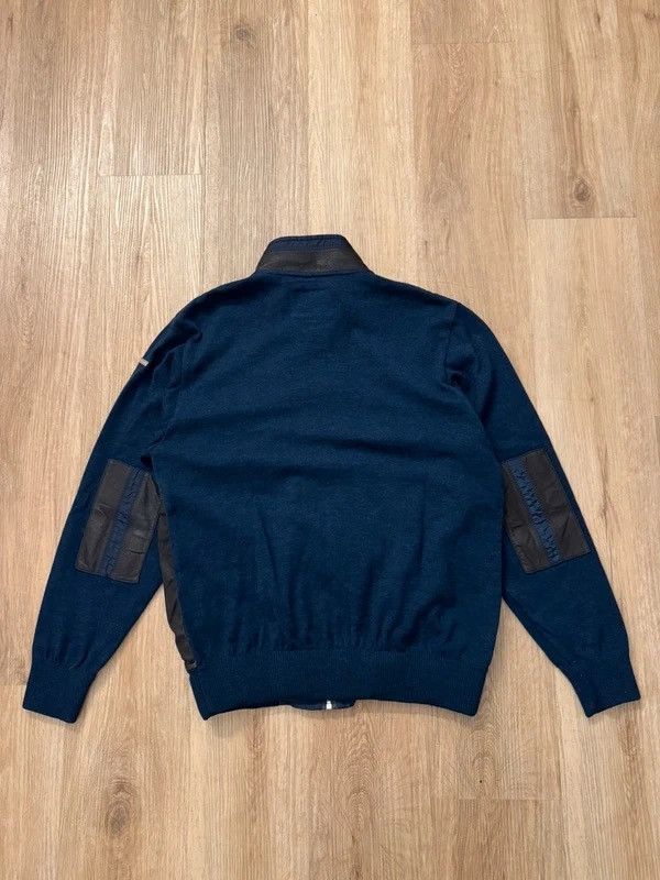 Paul & Shark Paul & Shark yachting Bomber Wool Leather Nylon Jacket L new Size US L / EU 52-54 / 3 - 2 Thumbnail