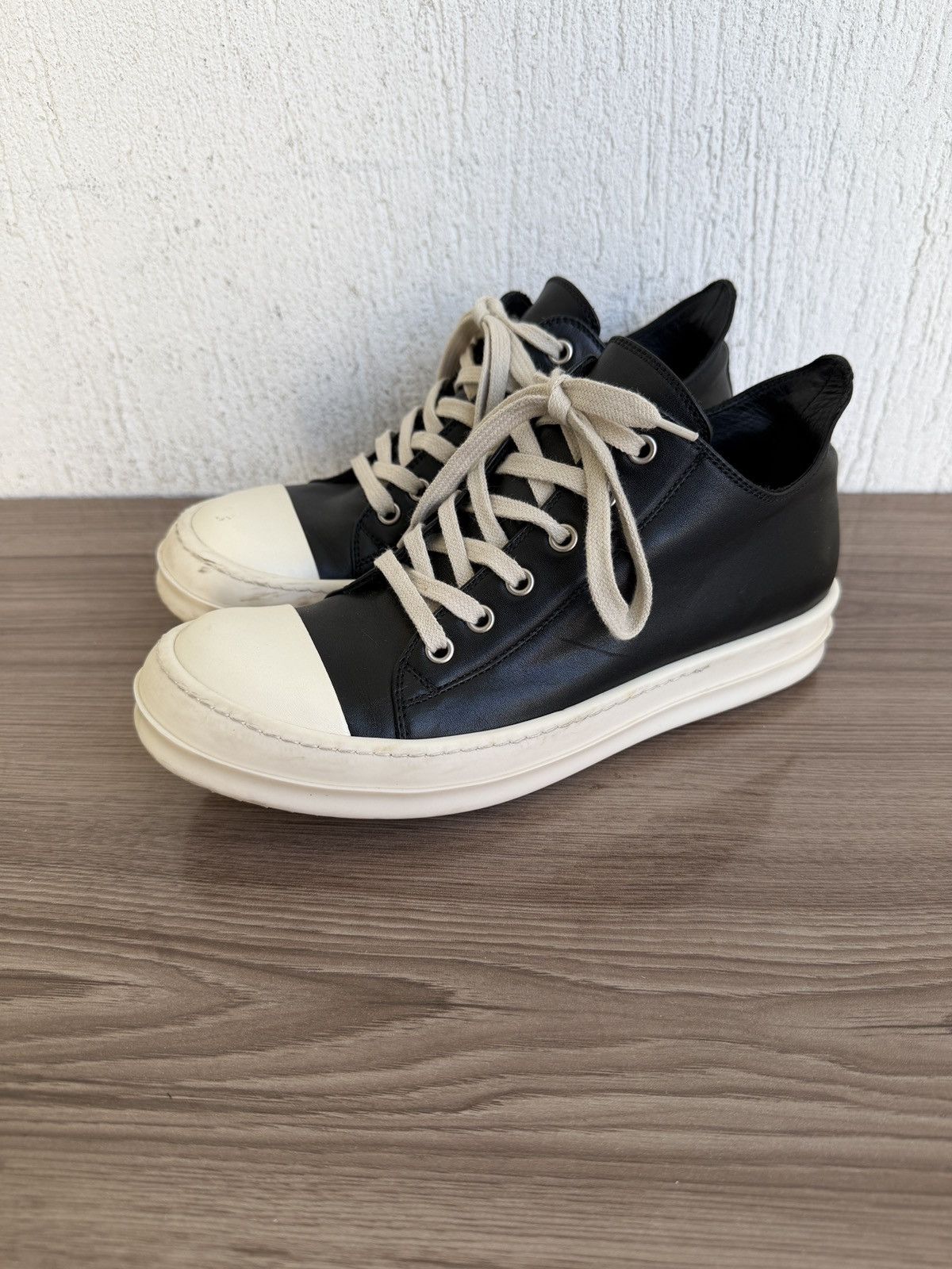 Rick Owens w18 mainline ramones Size US 6 / EU 39 - 1 Thumbnail