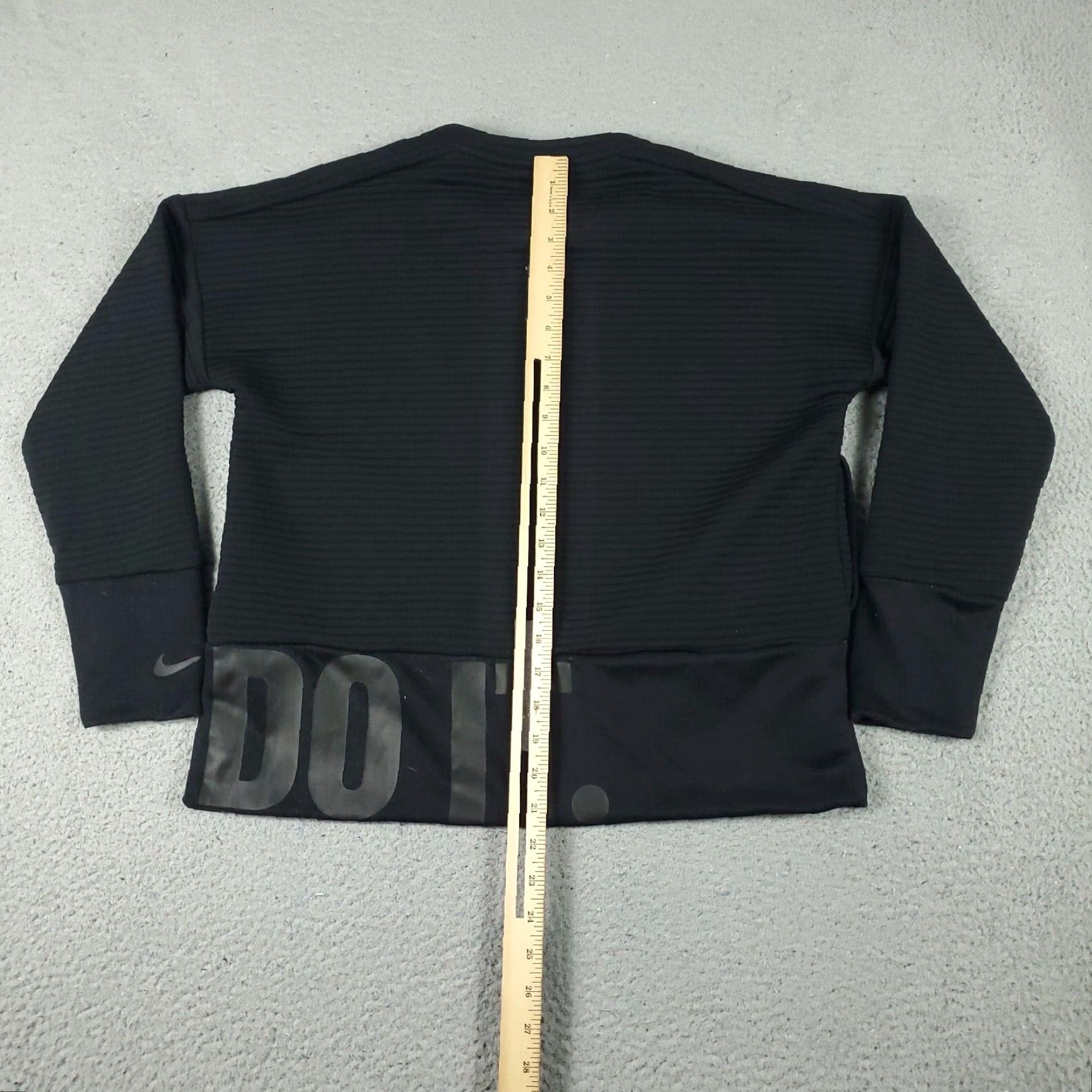 Nike Nike Sweater Womens XS Black Dri Fit Casual Pullover Sweatshirt Ladies Regular Logo Knit Crew Neck All Seasons Fall Winter Spring Size XS / US 0-2 / IT 36-38 - 5 Thumbnail