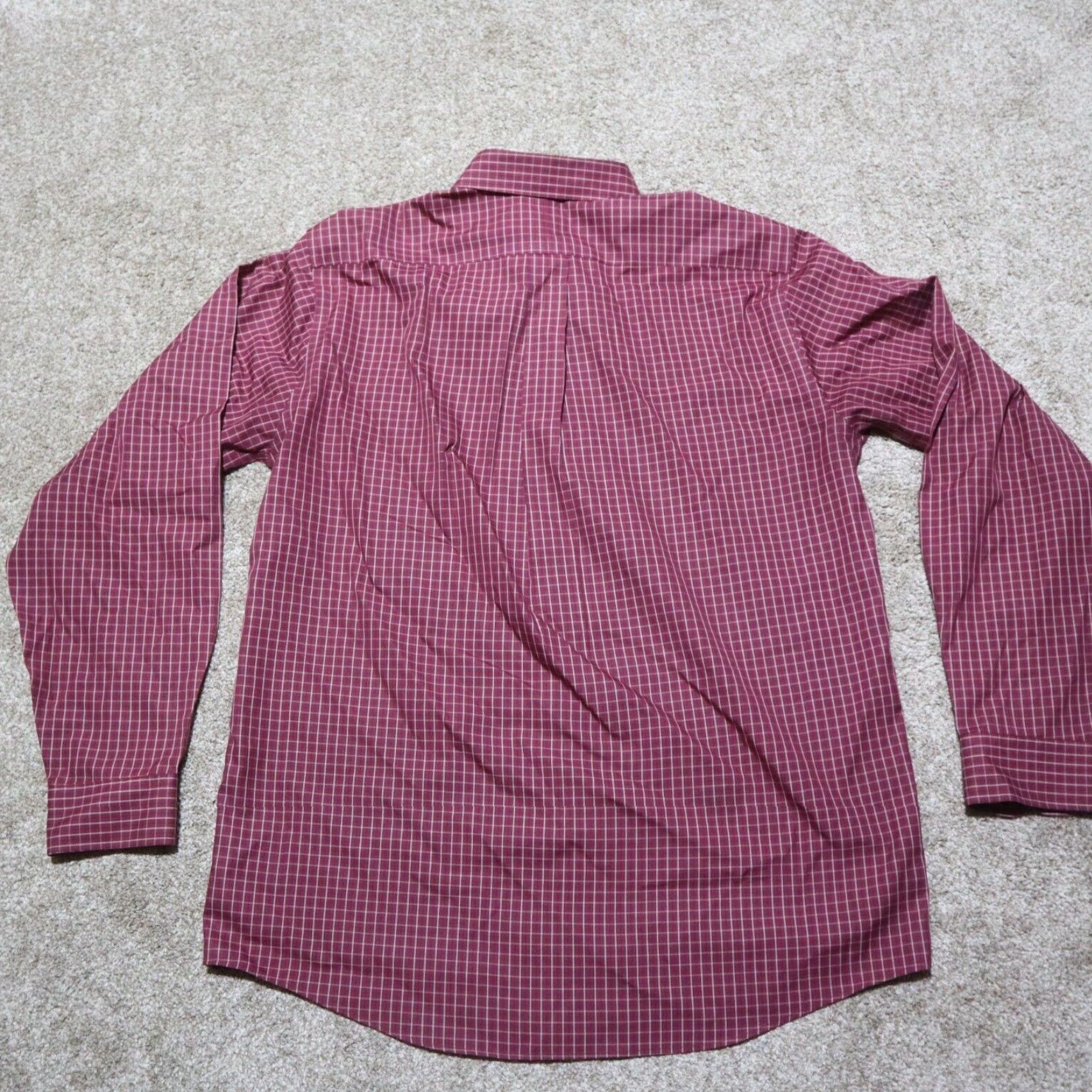Vintage VINTAGE L.L. Bean Shirt Plaid Button-Up Mens 15.5 35 Red Check-Pattern Casual Size US M / EU 48-50 / 2 - 7 Thumbnail