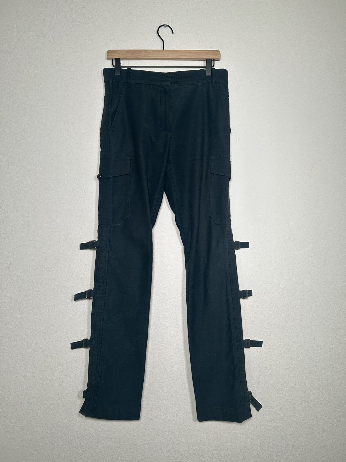 Ann Demeulemeester AW 2003 Bondage Cargo Pants Size US 29 - 2 Thumbnail