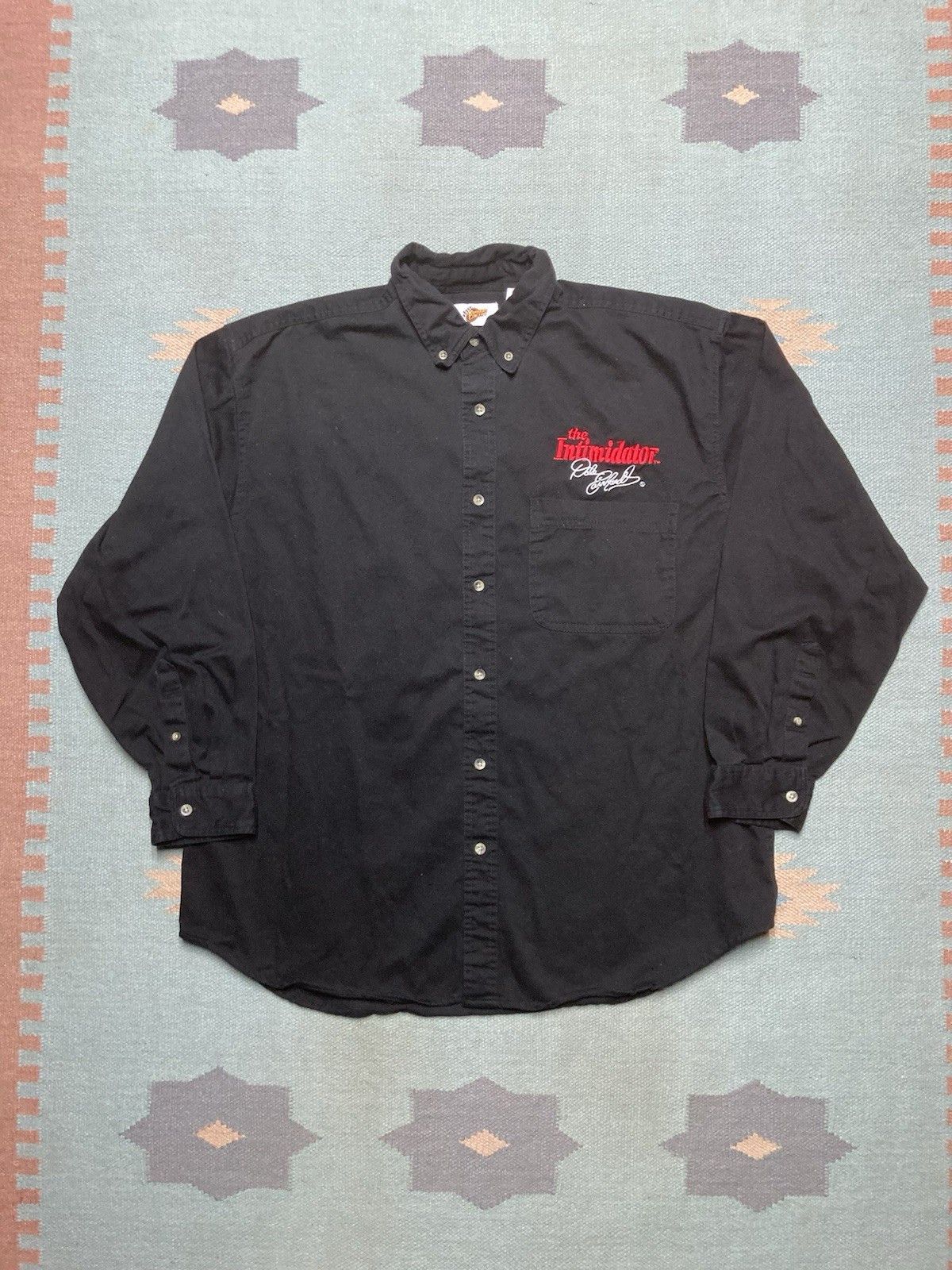 Vintage Vintage button shirt Dale Earnhardt intimidator nascar XXL Size US XXL / EU 58 / 5 - 1 Thumbnail