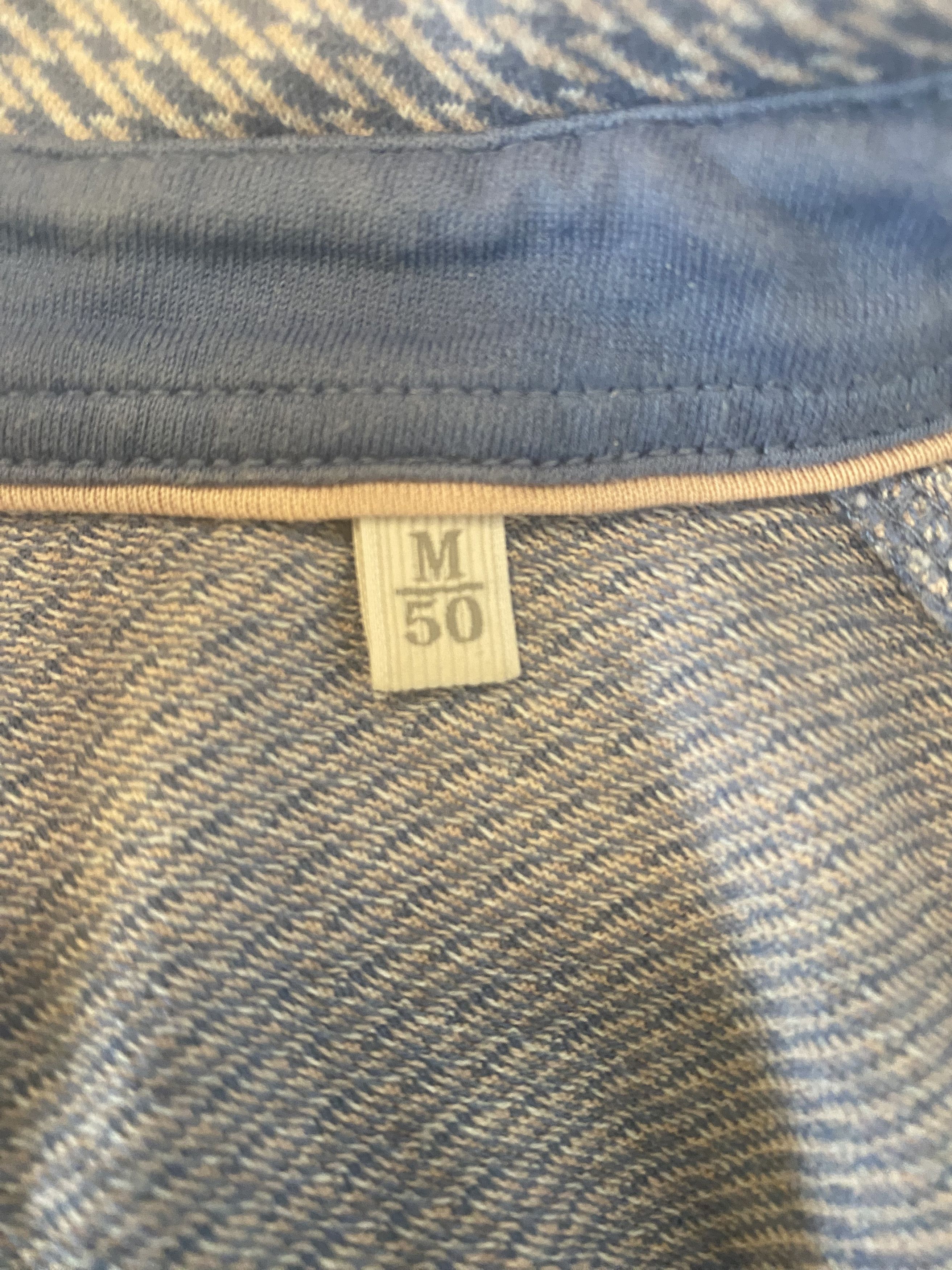 Ermenegildo Zegna Ermenegildo Zegna Blue Pattern Polo M 50 Size US M / EU 48-50 / 2 - 4 Thumbnail