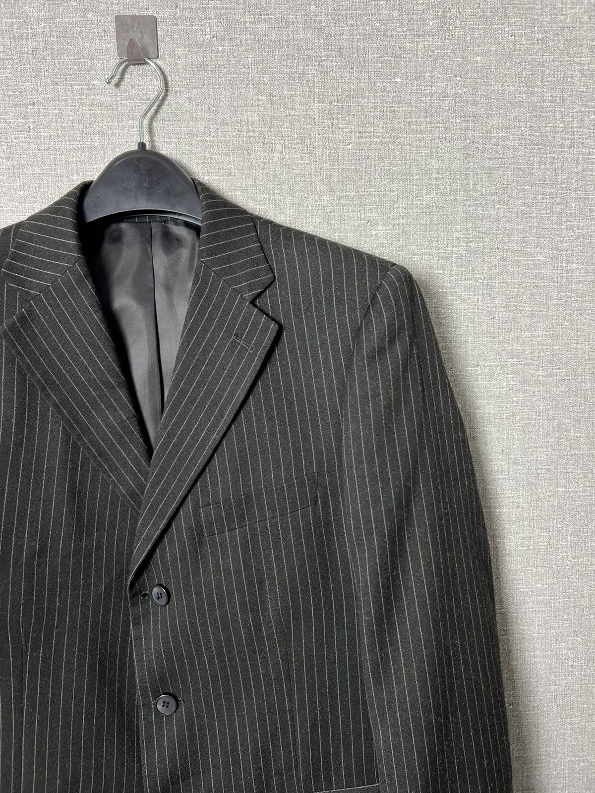 Gianfranco Ferre Gianfranco Ferre 3 Button Striped Blazer Jacket Size 48 Size 38R - 4 Thumbnail