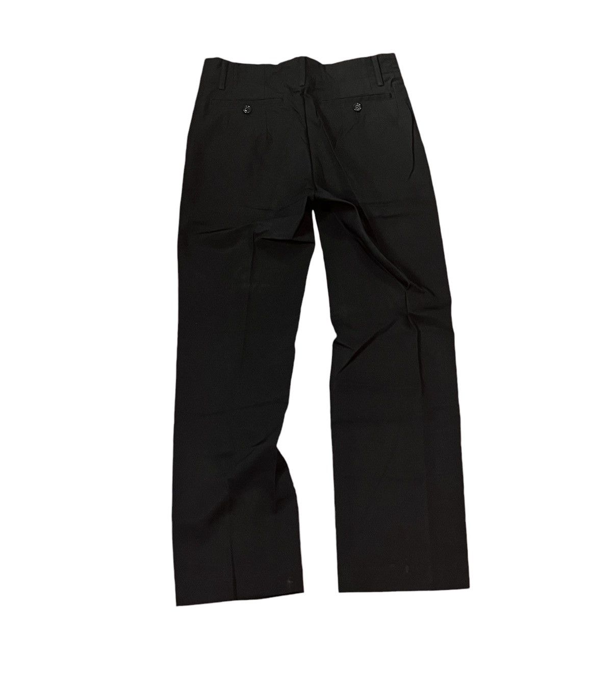 Comme des Garcons Tricot cdg AD2000 wool blend pleated flowy straight trousers Size US 29 - 7 Thumbnail