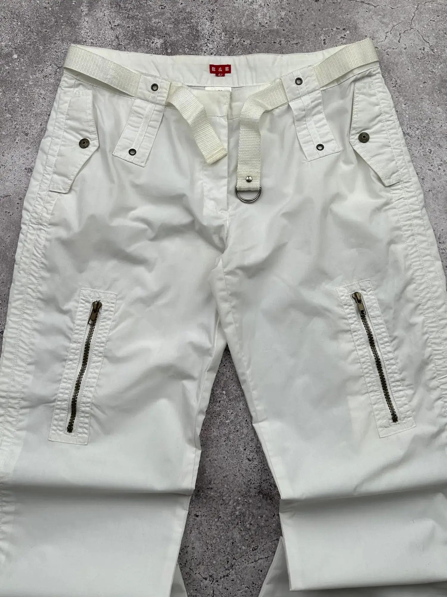 Vintage Vintage Wide Zipped Pants C9(V535) Size US 30 / EU 46 - 2 Thumbnail
