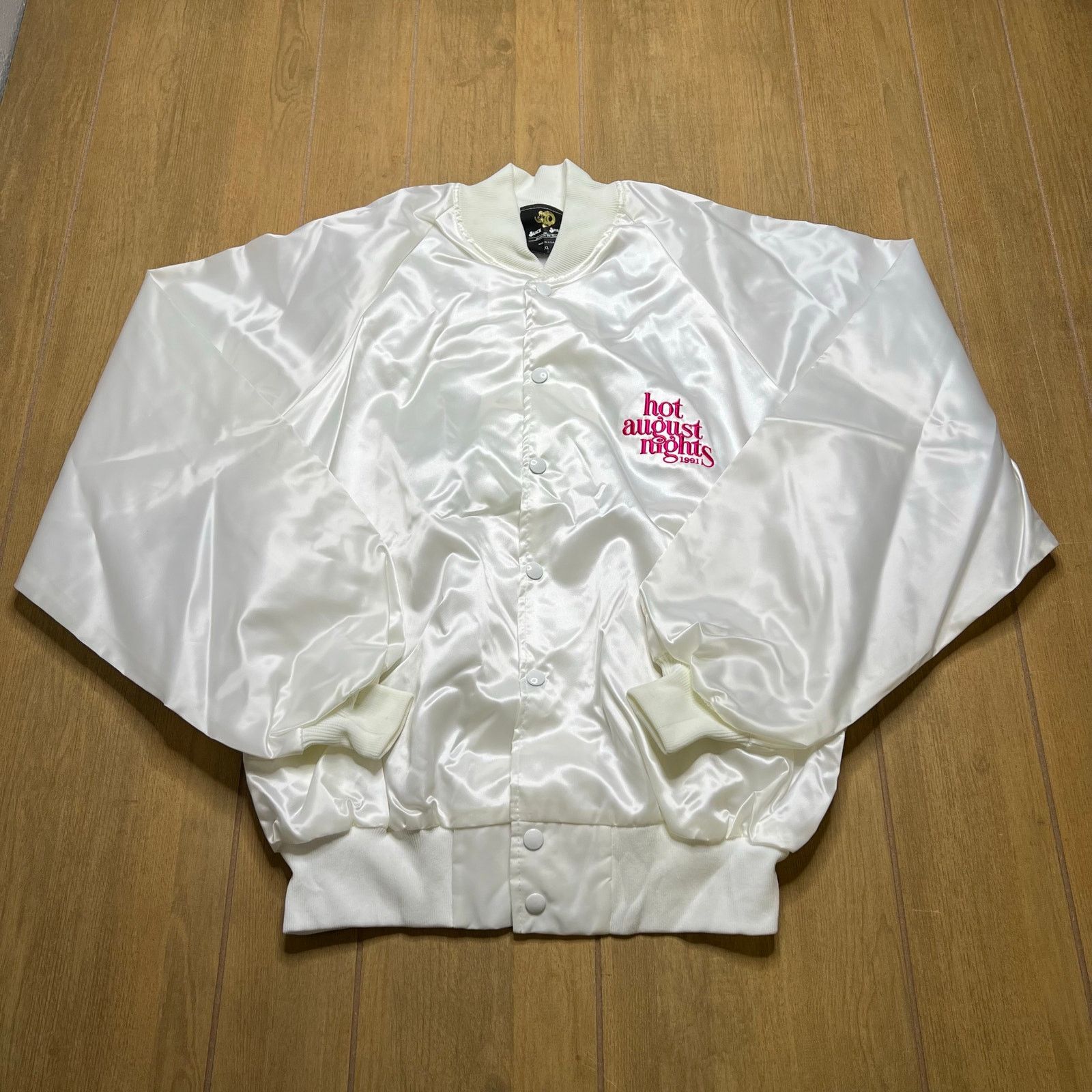 Vintage Vintage 1991 Hot August Nights Reno Satin Jacket XL Unisex Size US XL / EU 56 / 4 - 3 Thumbnail