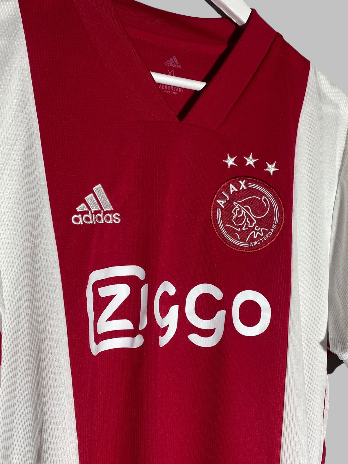 Adidas Adidas Ajax Amsterdam 2020 2021 Home Football Shirt Jersey Size US XL / EU 56 / 4 - 4 Thumbnail