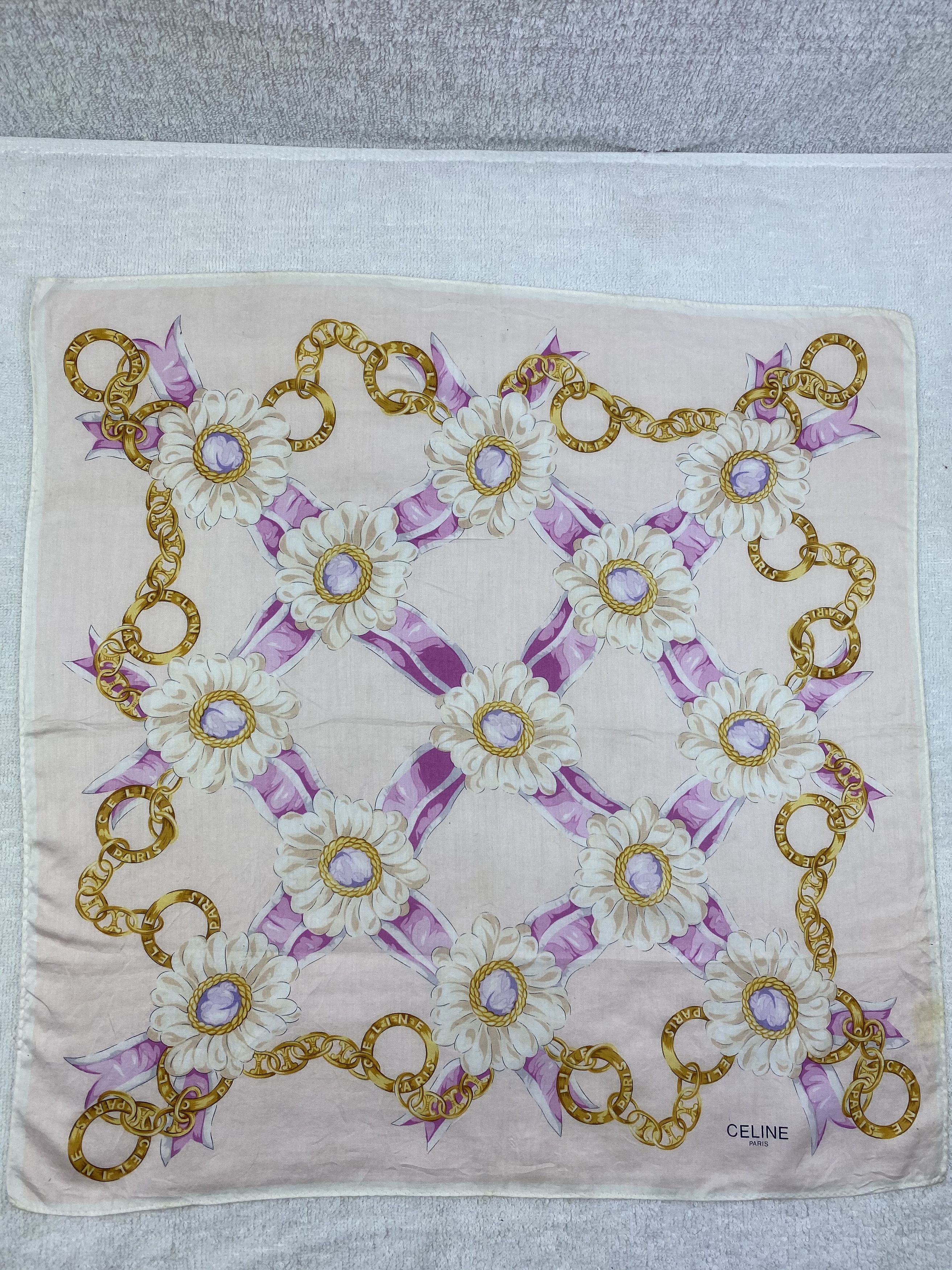 Celine Celine Handkerchief / Bandana / Neckerchief Size ONE SIZE - 3 Thumbnail