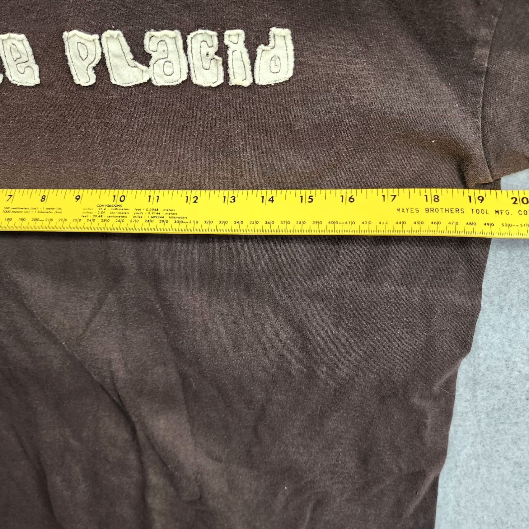 Vintage Lake Placid Lake Shirt Men Black T-Shirt M Relaxed Fit Size US M / EU 48-50 / 2 - 7 Thumbnail