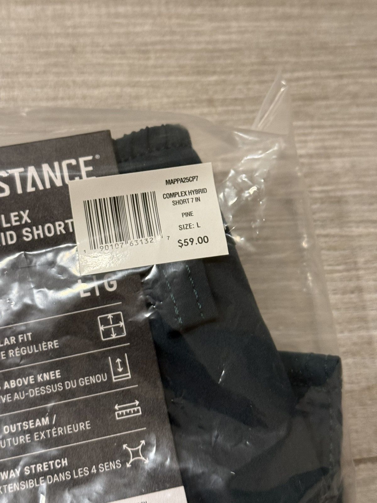 Stance Socks Stance Complex 2.0 Hybrid Short 7" Inseam Pine Size L Large Size US 34 / EU 50 - 9 Thumbnail