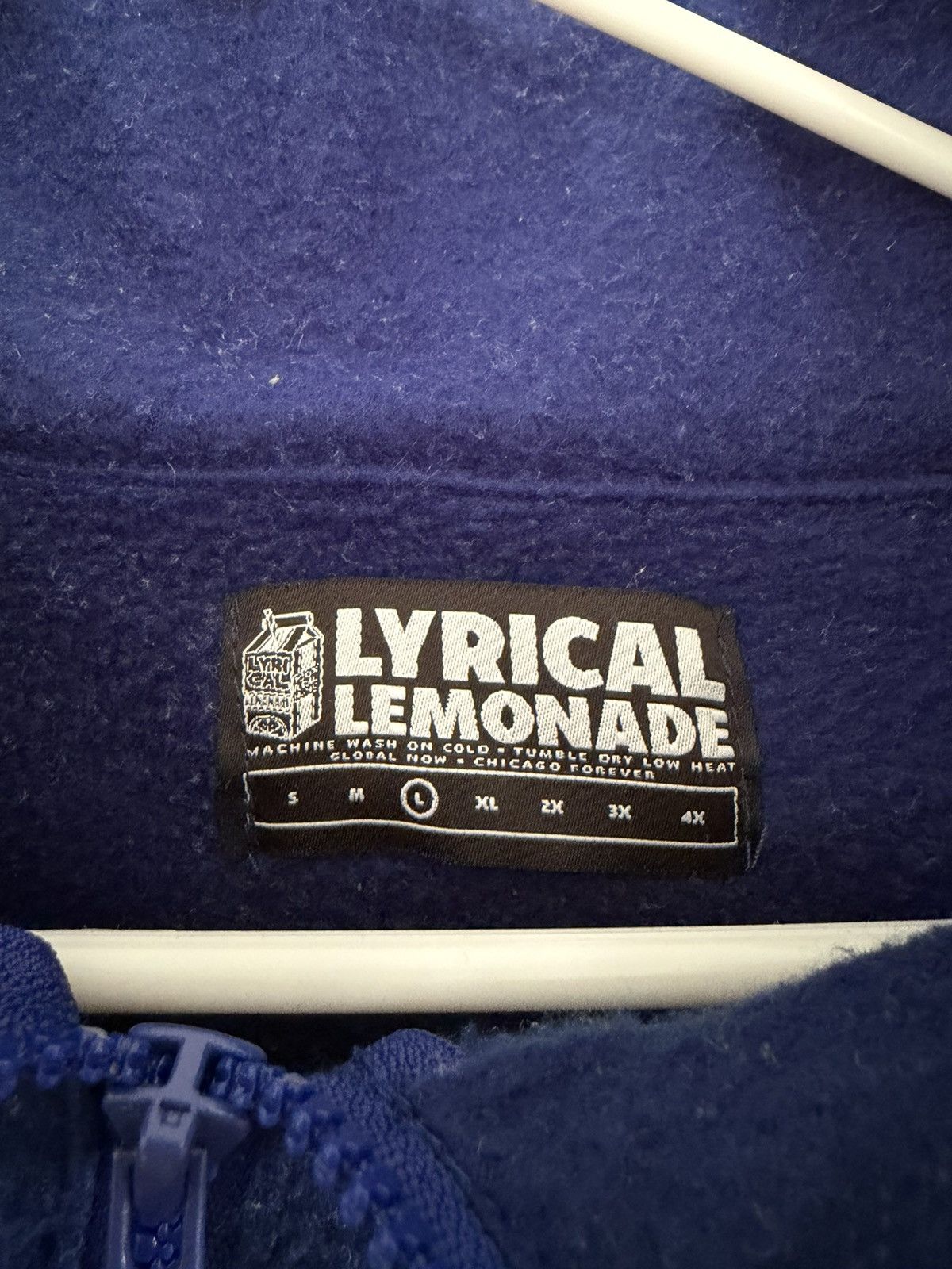 Lyrical Lemonade Lyrical Lemonade Fleece quarter zip Size US L / EU 52-54 / 3 - 5 Thumbnail