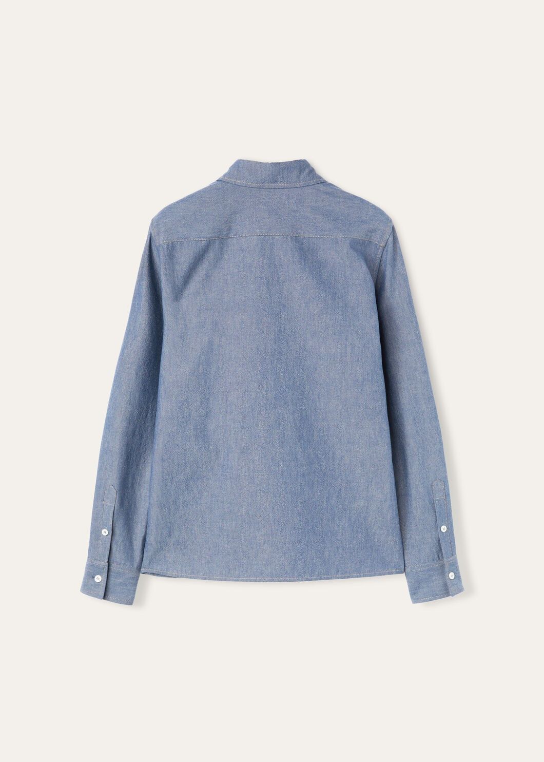 Loro Piana o1srvl11e0825 FAO4046 Roslyn Shirt in Blue Size S / US 4 / IT 40 - 6 Thumbnail