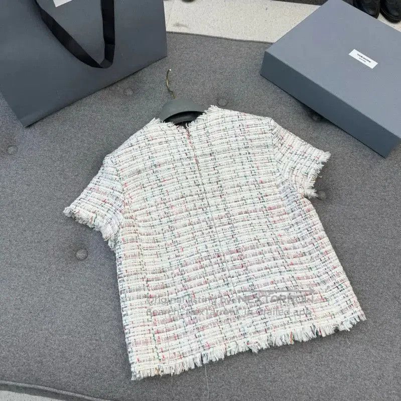 Thom Browne Thom Browne Summer Cotton Short Sleeve Top . Size M / US 6-8 / IT 42-44 - 3 Thumbnail