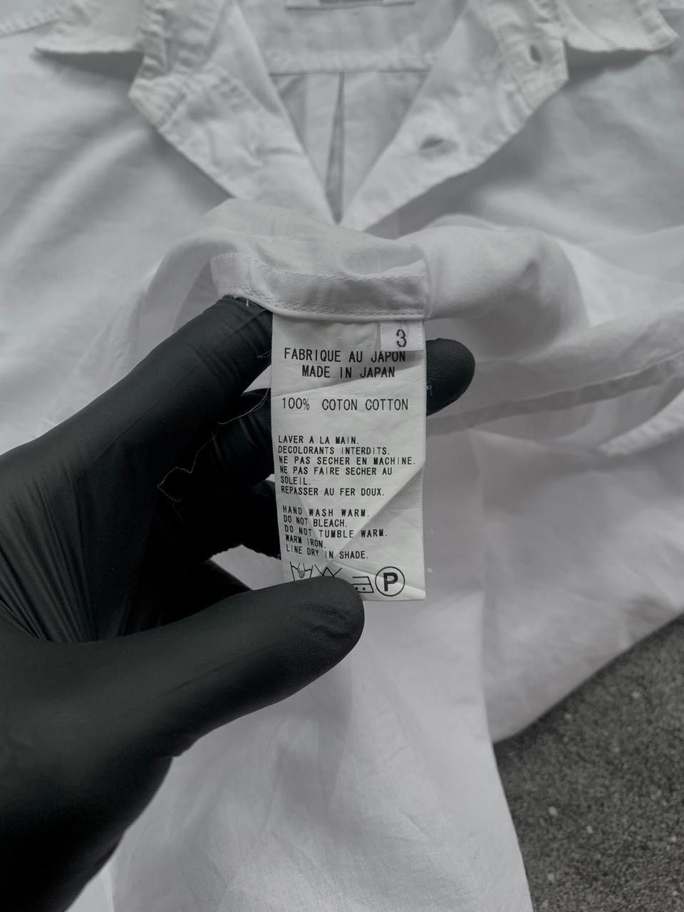 Yohji Yamamoto FREE TAX! Ys Basic White Ls Shirt Size US S / EU 44-46 / 1 - 6 Thumbnail