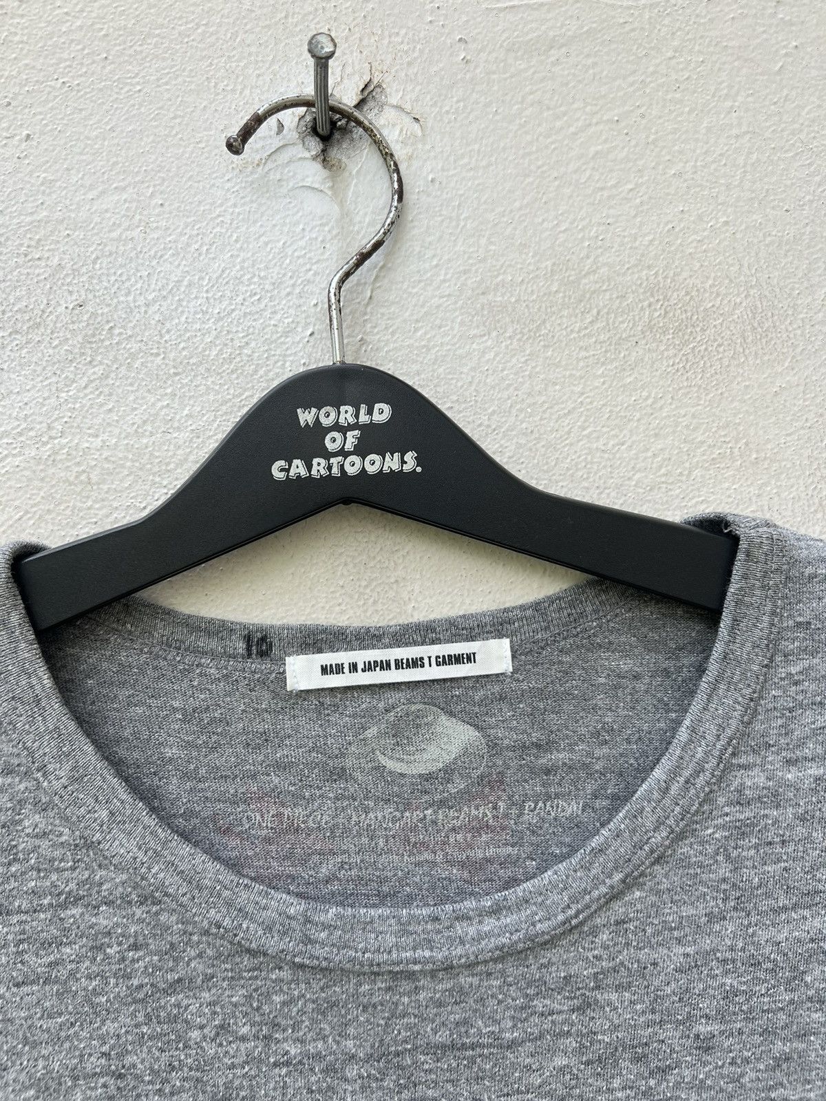Beams Plus Beams X One Piece Anime Made in Japan Grey t shirt Size US M / EU 48-50 / 2 - 8 Thumbnail