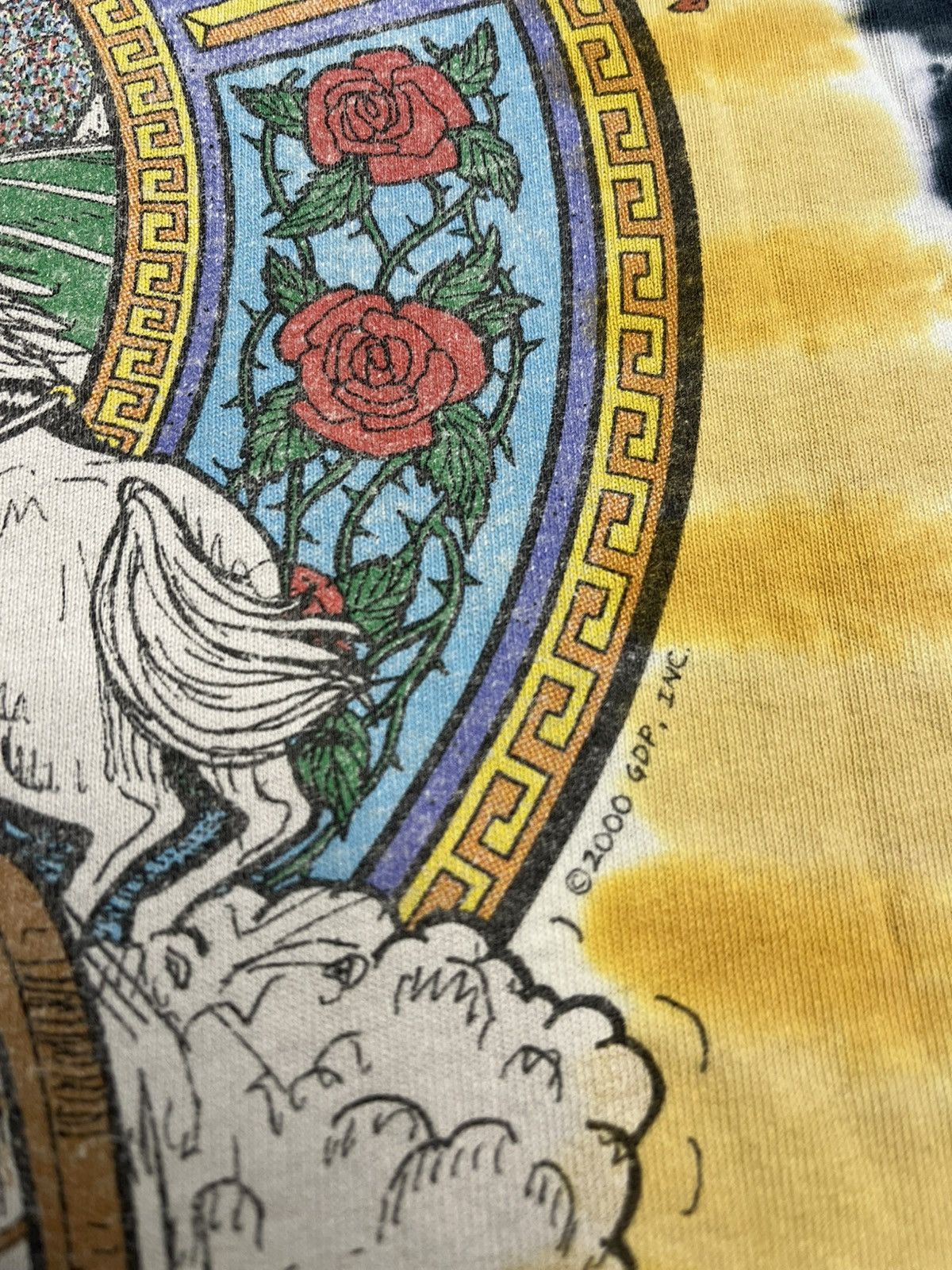 Grateful Dead × Liquid Blue Vintage 2000 Liquid Blue Grateful Dead LA Coliseum T Shirt Size US XL / EU 56 / 4 - 5 Thumbnail