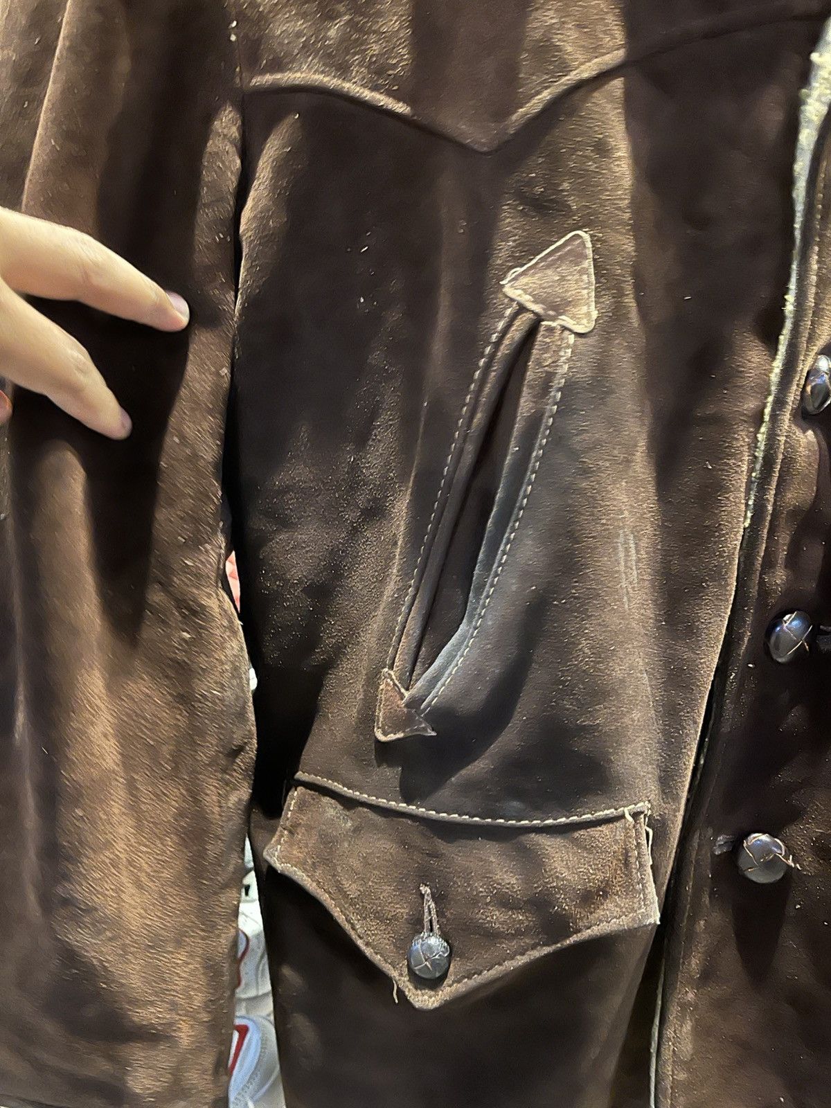 Schott × Vintage Western Sherpa Jacket authentic styling by schott Size US M / EU 48-50 / 2 - 4 Thumbnail